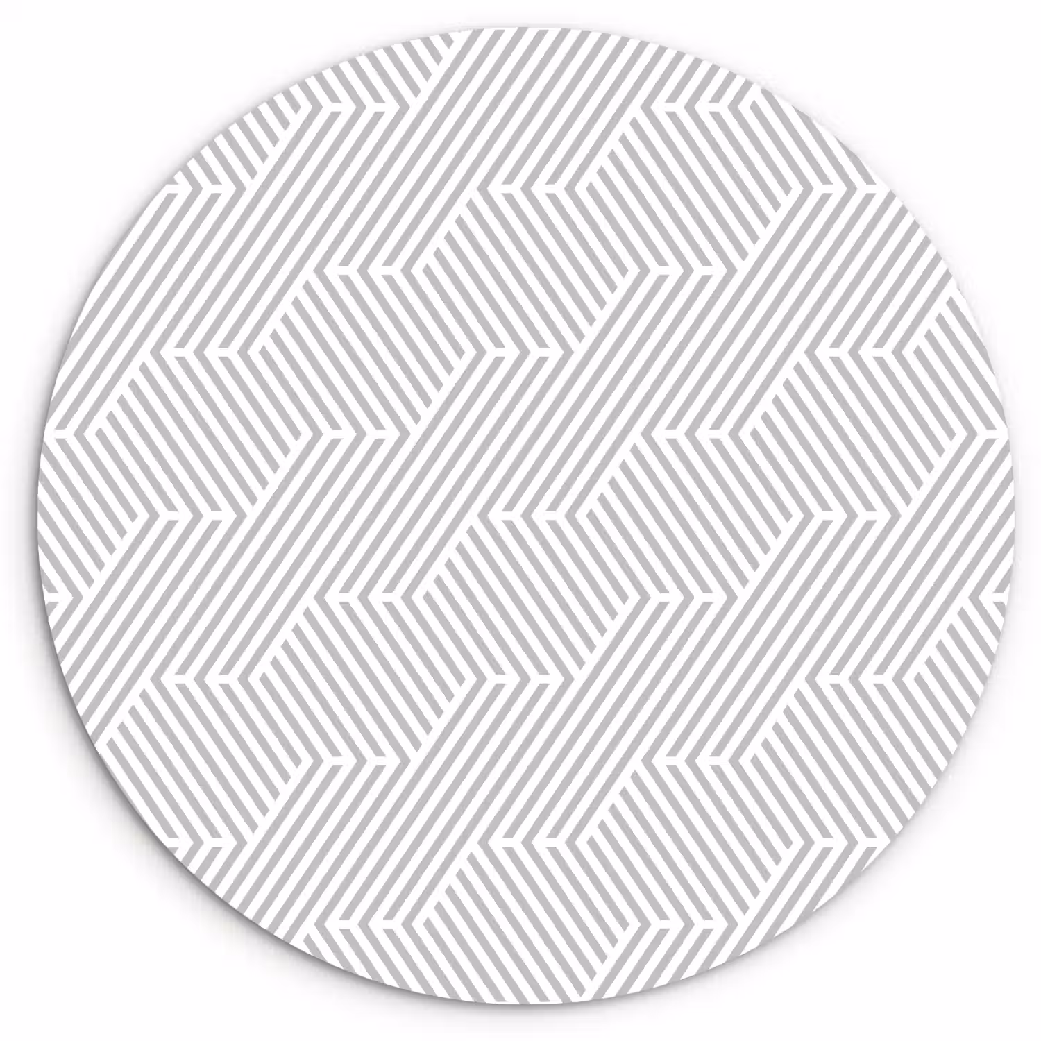 Grafisch - Patroon - Modern - Geometrisch Wandcirkel plexiglas klein 852 -3d