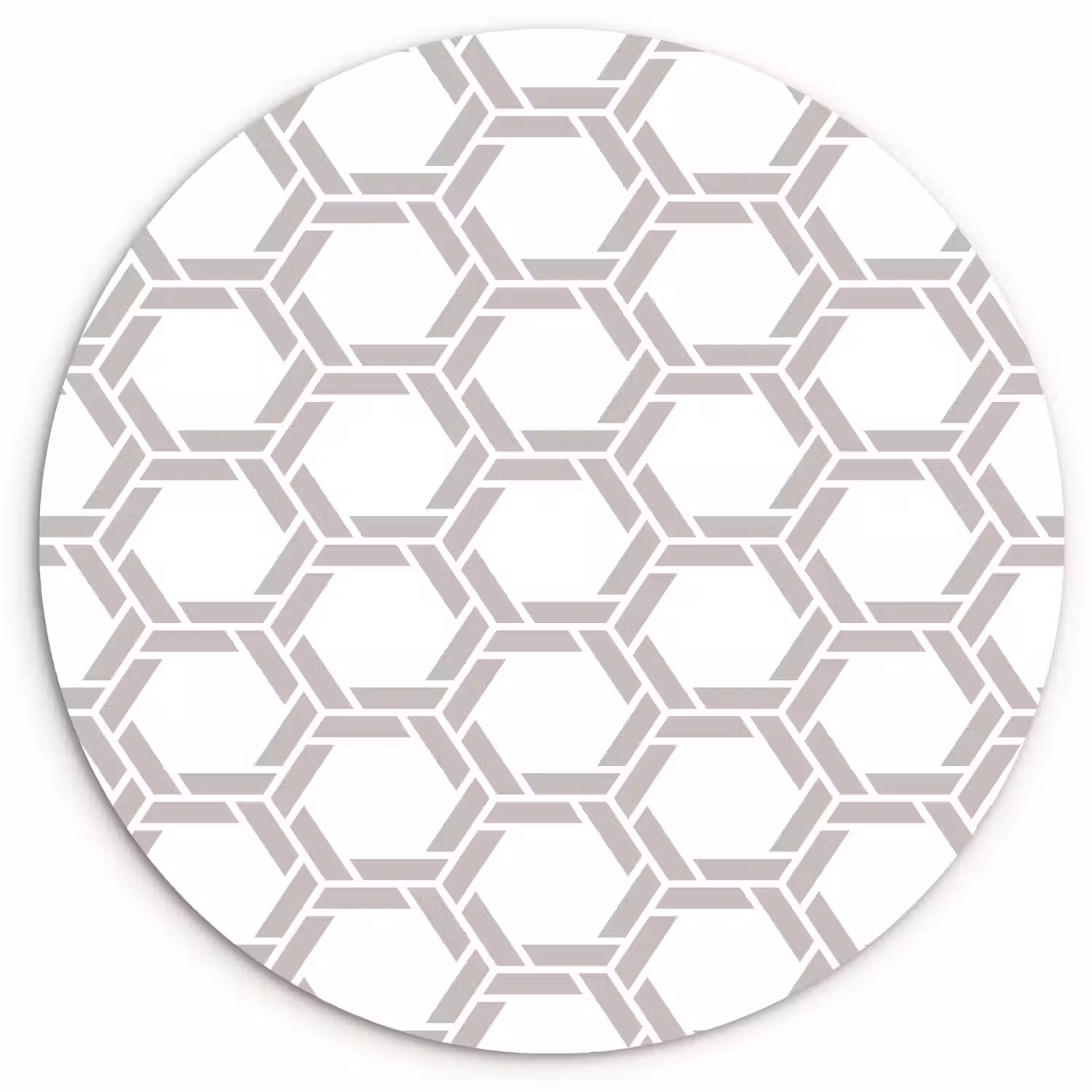 Grafisch - Patroon - Modern Wandcirkel kunststof plaat 5mm dik klein 188 -3d