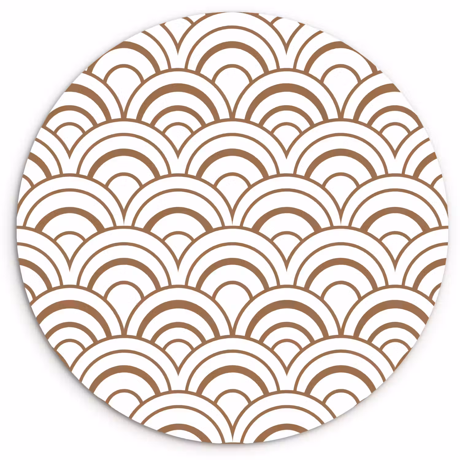 Klassiek - Motief - Terracotta Wandcirkel kunststof plaat 5mm dik klein 188 -3d