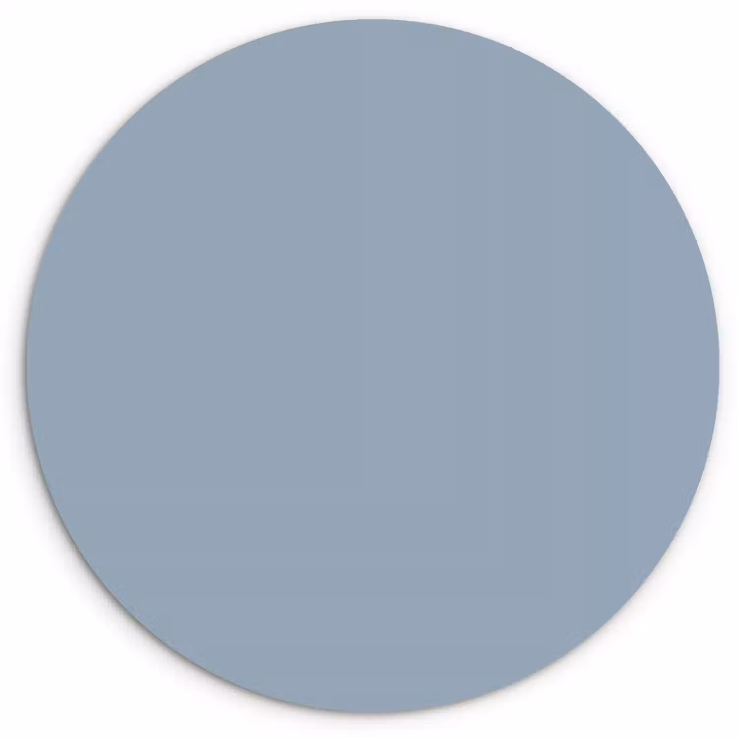 Mellow - Breeze - Blauw Wandcirkel kunststof plaat 5mm dik klein 188 -3d