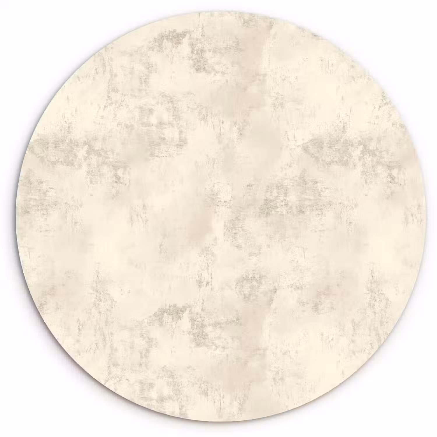 Patroon - Organisch - Beige Wandcirkel kunststof plaat 5mm dik klein 188 -3d