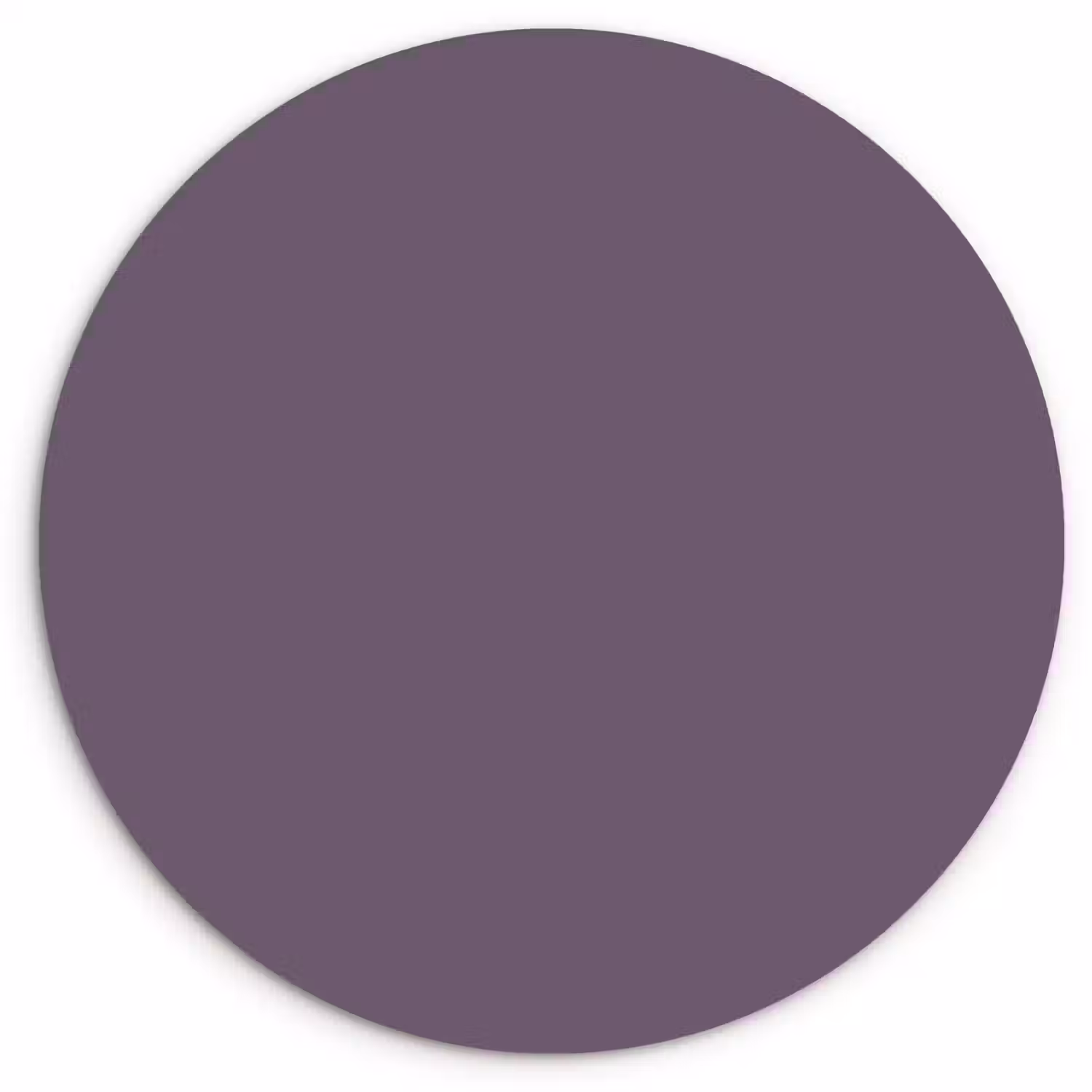 Velvet - Aubergine - Paars Wandcirkel kunststof plaat 5mm dik klein 188 -3d