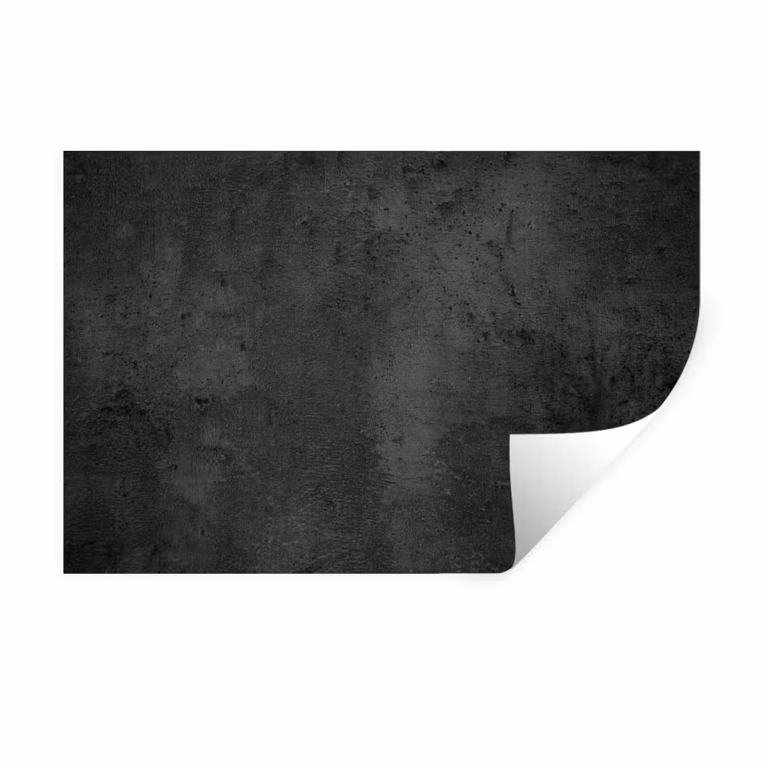 Beton - Robuust - Vintage - Rustiek - Grijs - Zwart Muursticker klein -3d