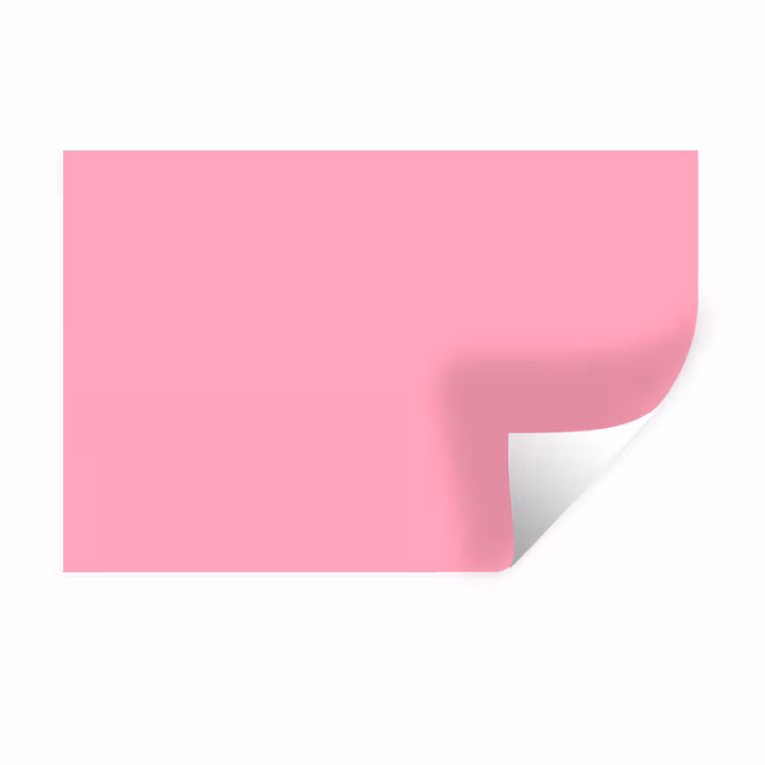 Bubblegum - Pink - Roze Muursticker klein 286 -3d