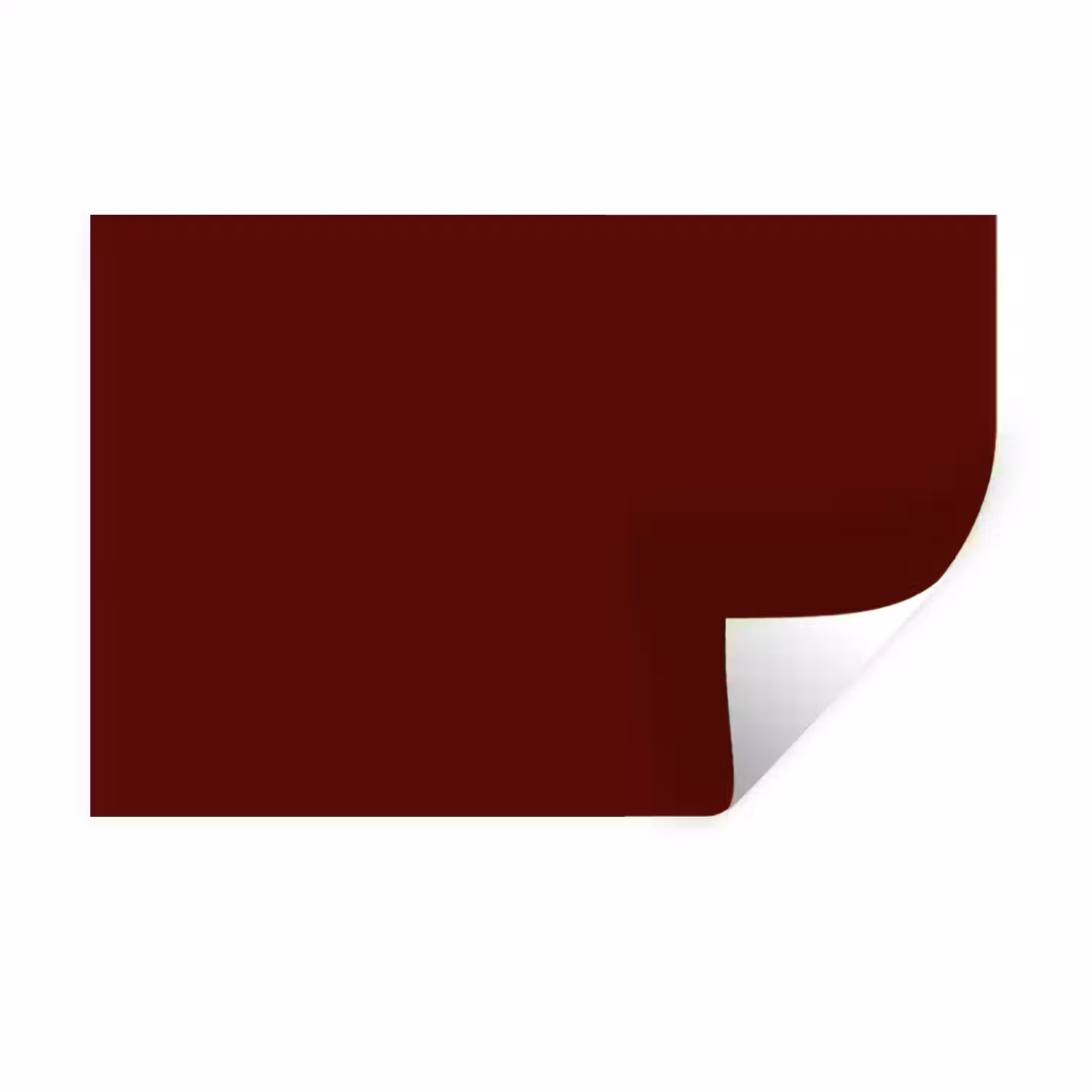 Burnt - Mahogany - Rood Muursticker klein 286 -3d