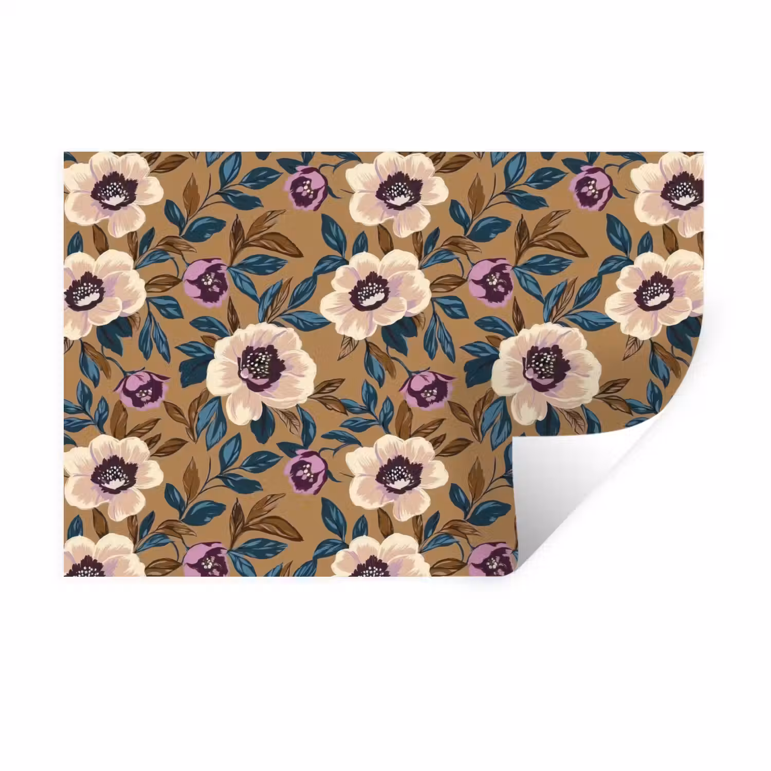 Floraal - Stilleven - Kleurrijk Muursticker klein 286 -3d