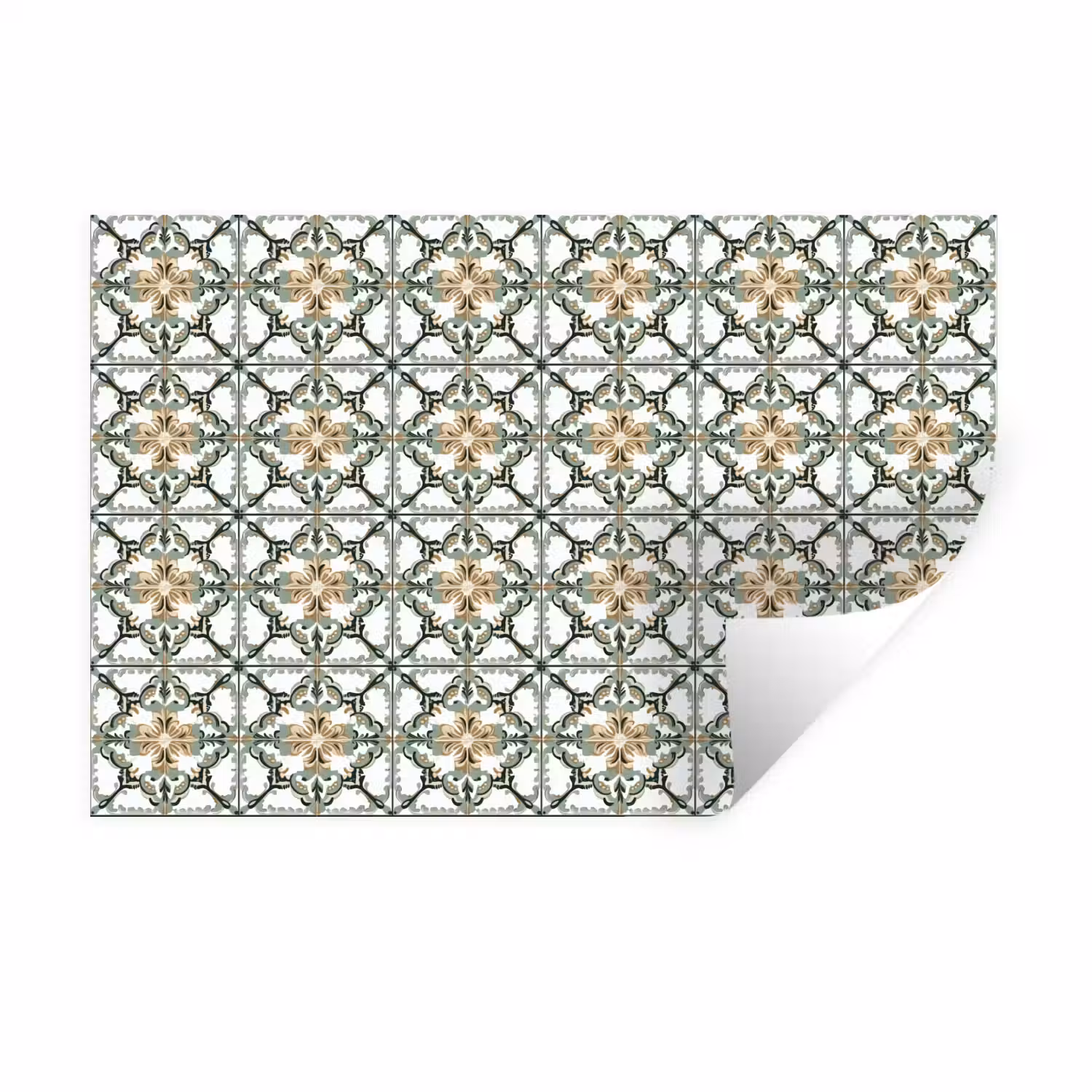 Floraal - Verweerd - Keurrijk Muursticker klein 286 -3d