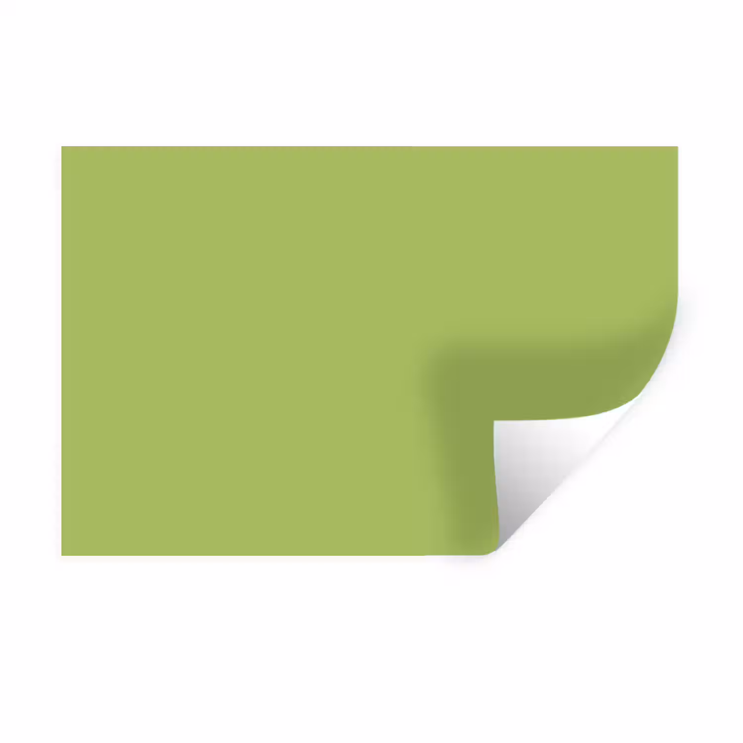 Lime - Glow - Groen Muursticker klein 286 -3d