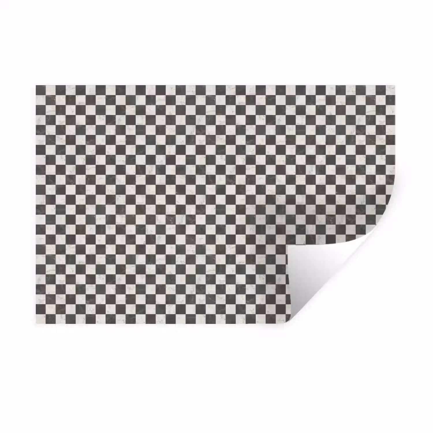 Marmer - Patroon - Grijs Muursticker klein 286 -3d