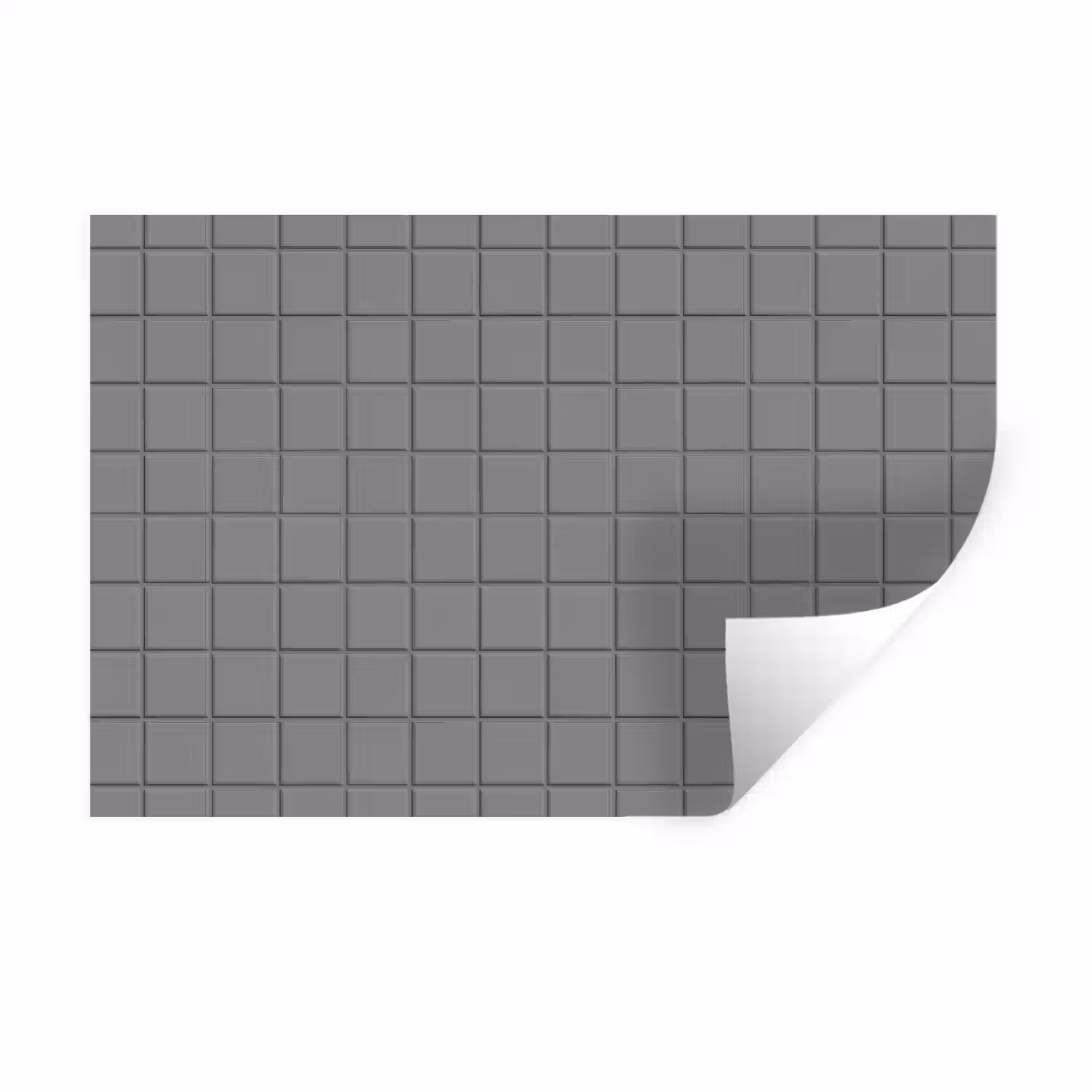 Modern - Patroon - Grijs Muursticker klein 286 -3d