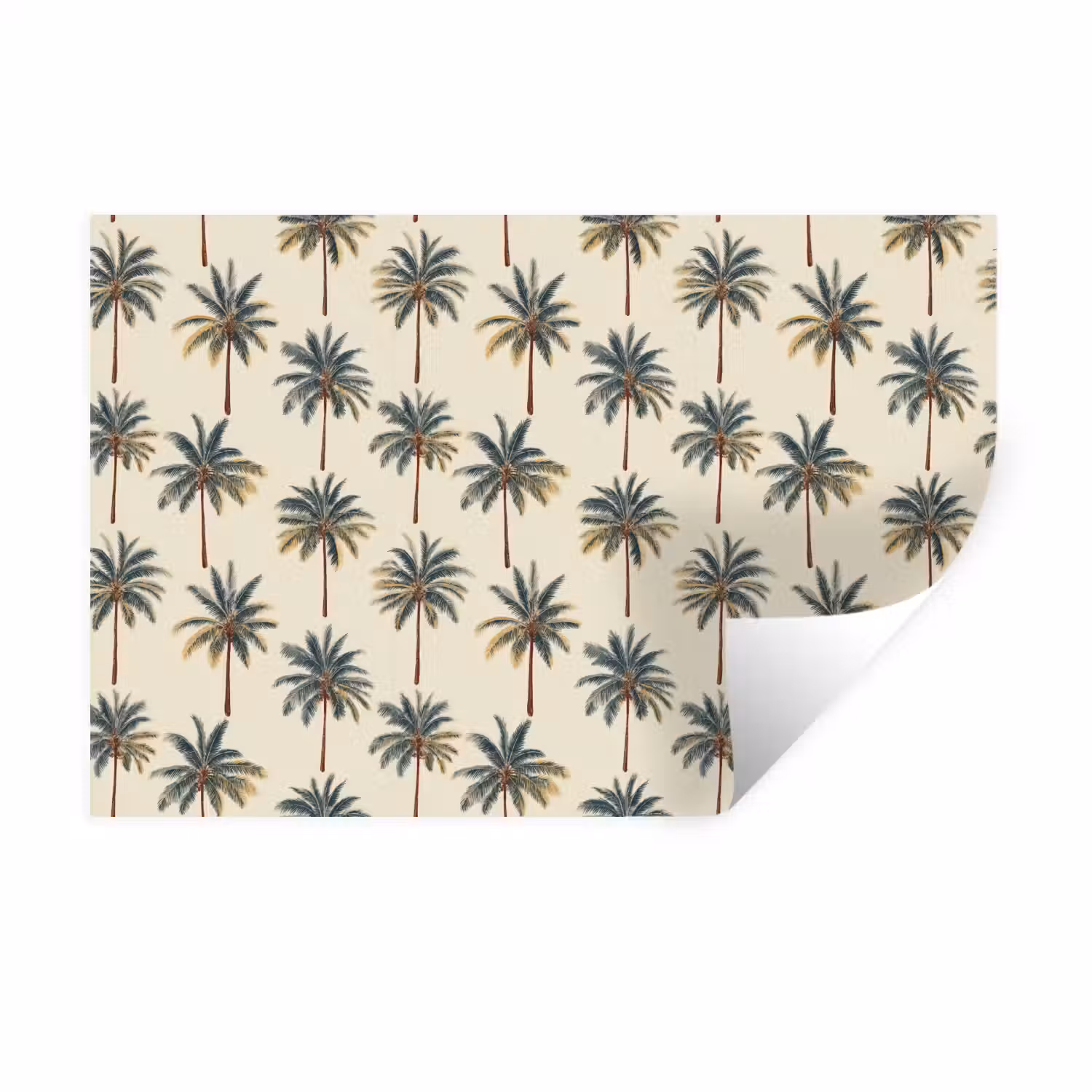 Palmbomen - Tropisch - Groen Muursticker klein 286 -3d