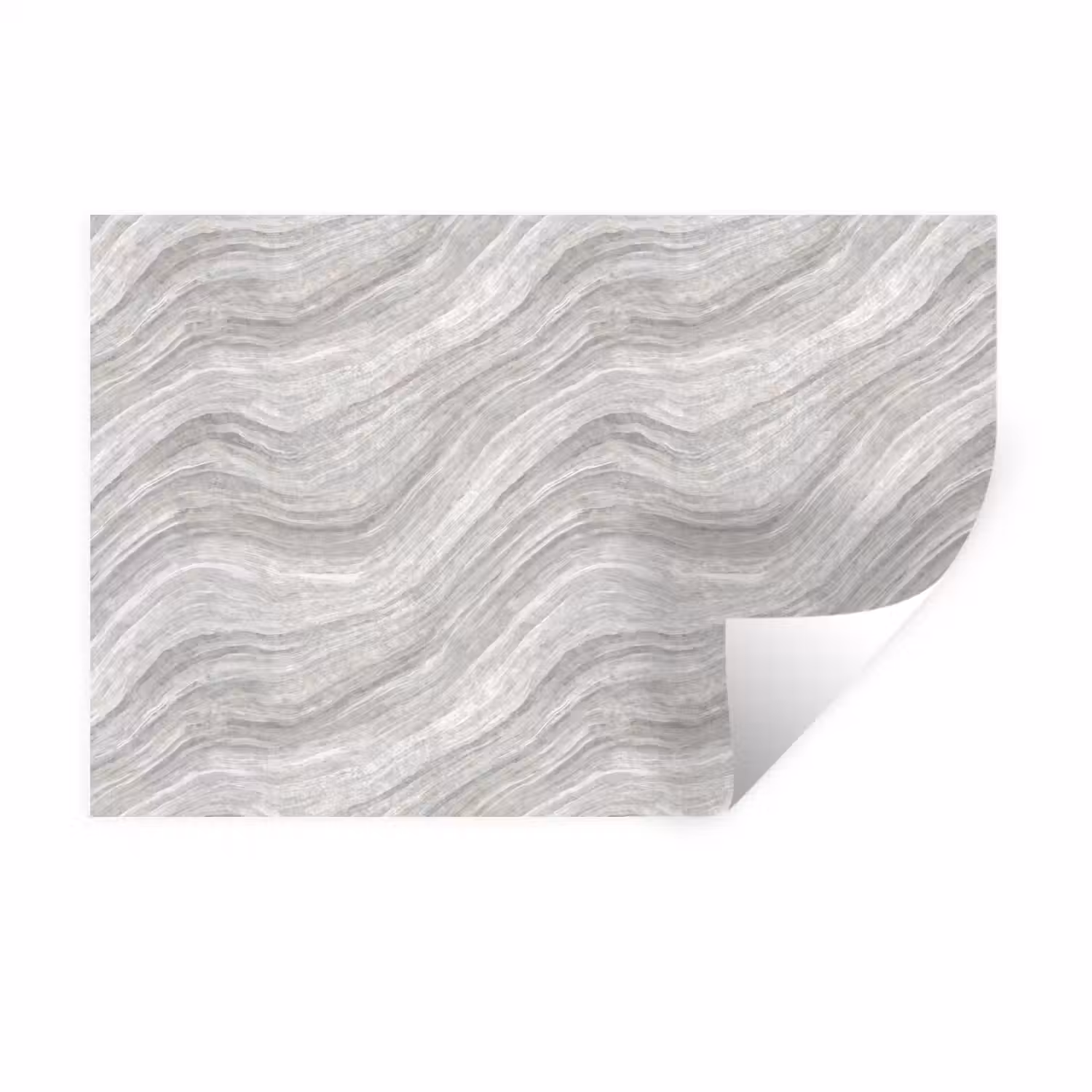 Patroon - Helder - Wit - Grijs Muursticker klein 286 -3d
