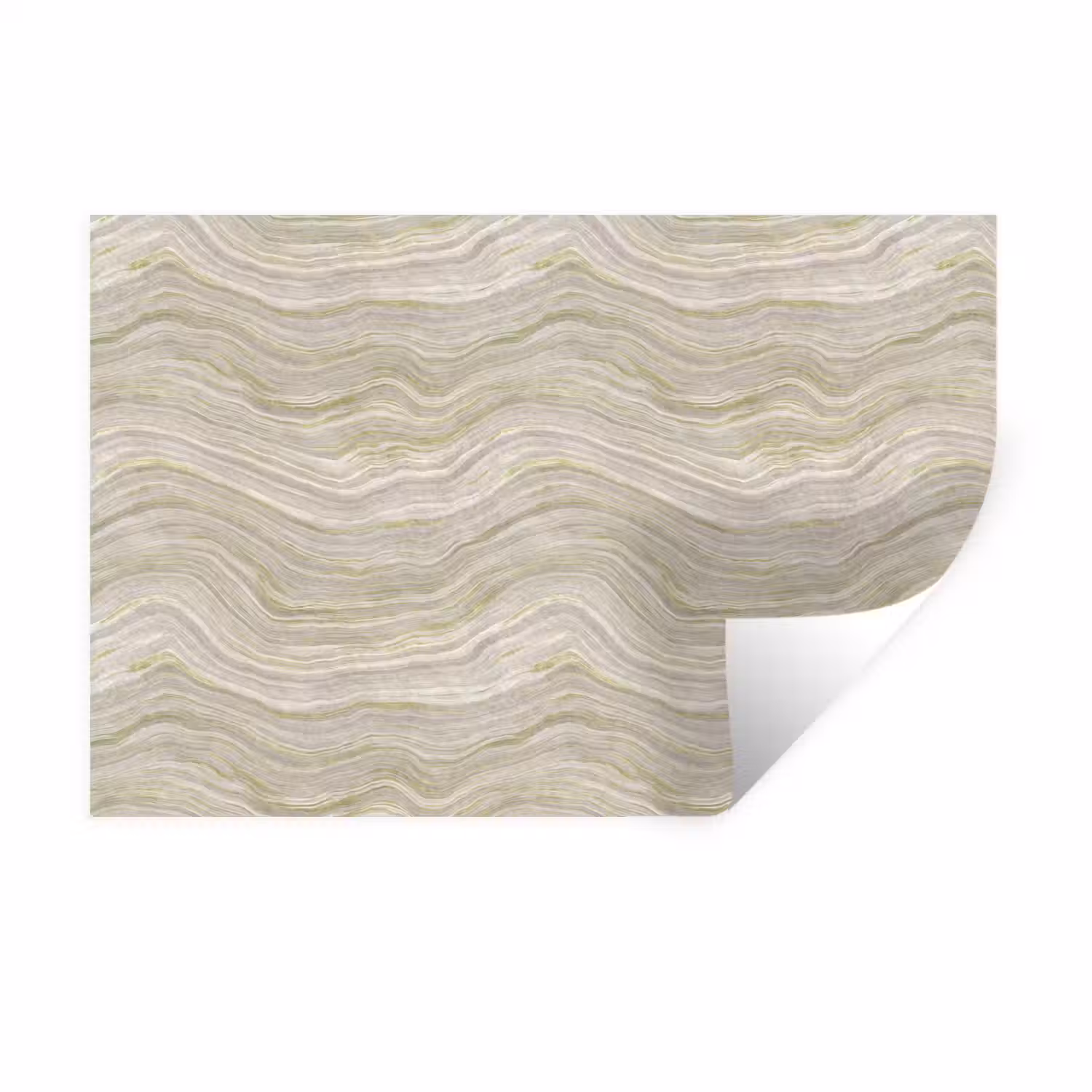 Patroon - Sereen - Groen Muursticker klein 286 -3d
