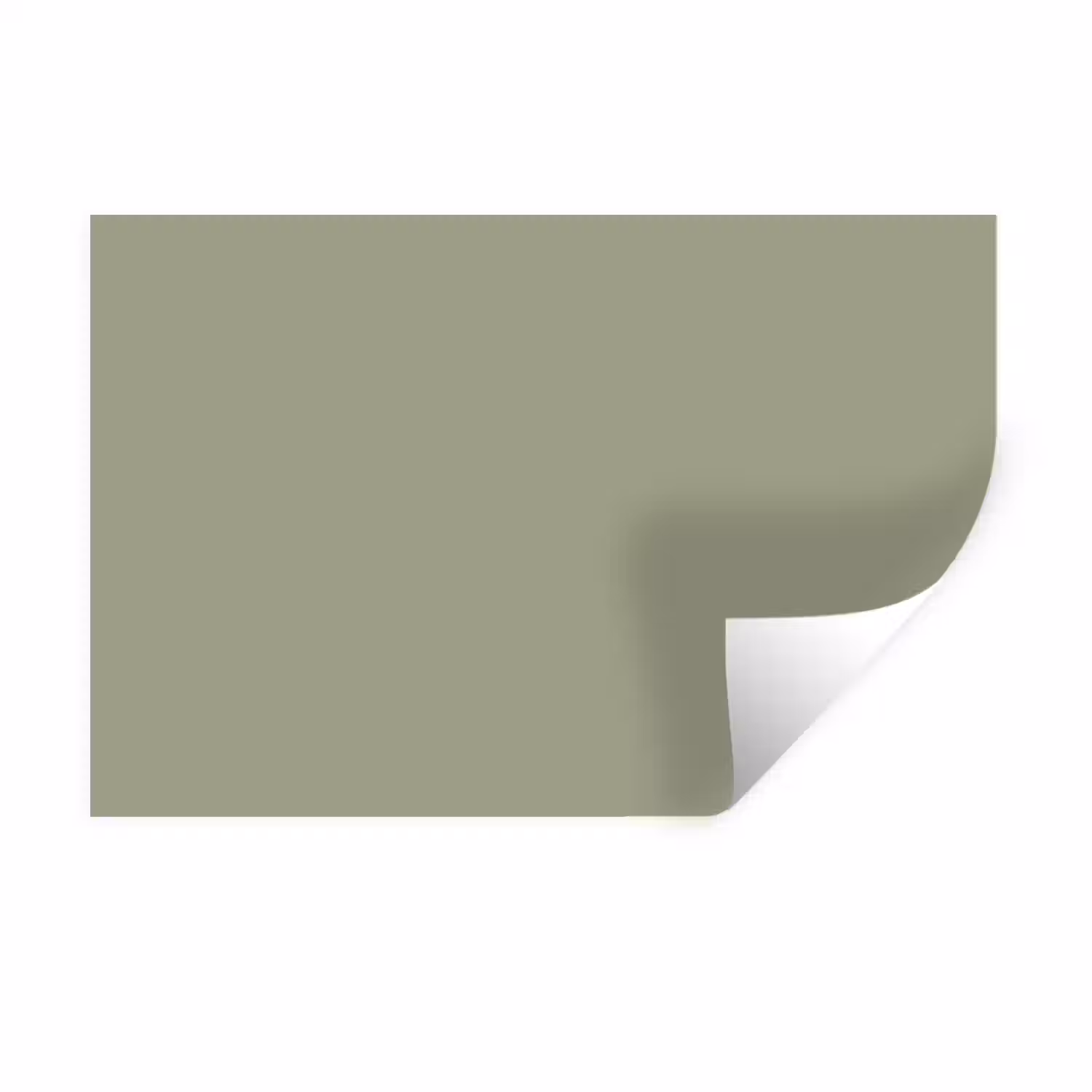 Sage - Mist - Groen Muursticker klein 286 -3d