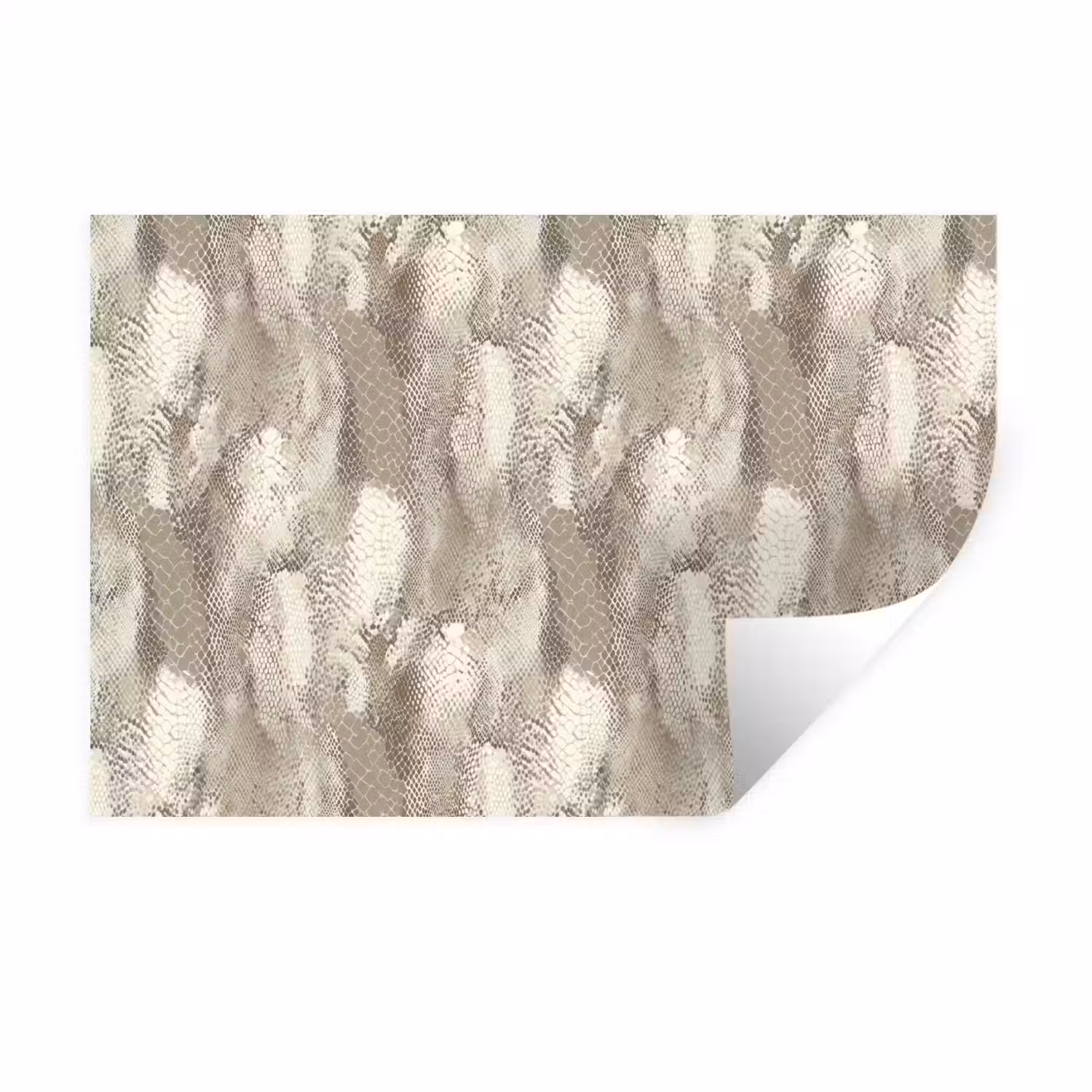 Slang - Textuur - Zand Muursticker klein 286 -3d
