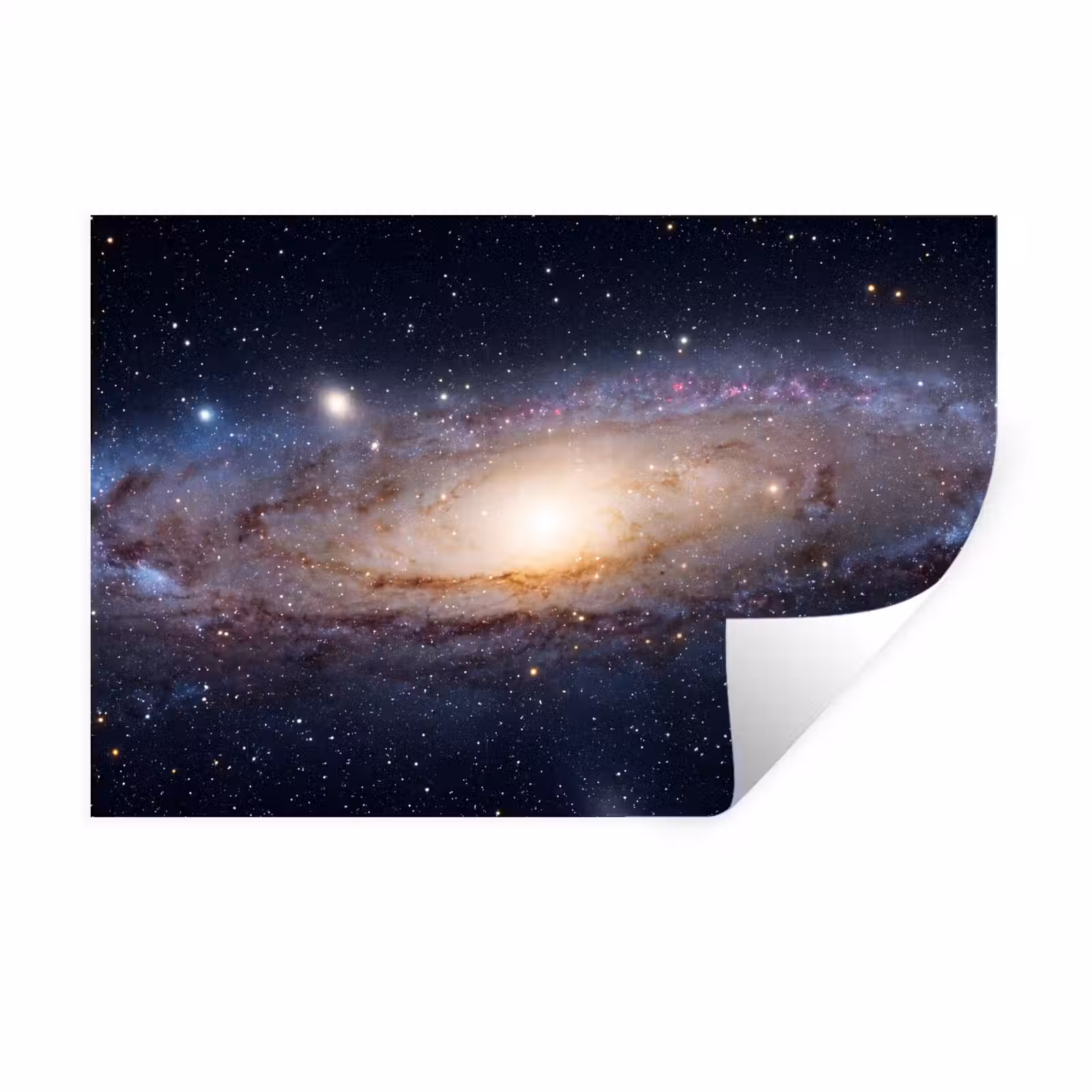 Muursticker - Sterrenstelsel - Ruimte - Kosmos - Sterrenstelsel - Ruimte - Kosmos Muursticker klein