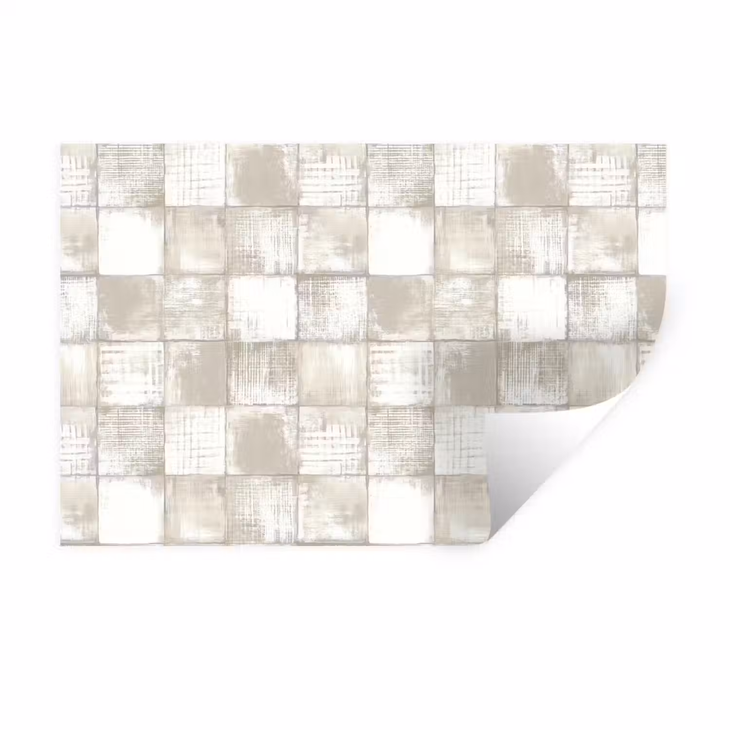 Tegel - Patroon - Verweerd Muursticker klein 286 -3d