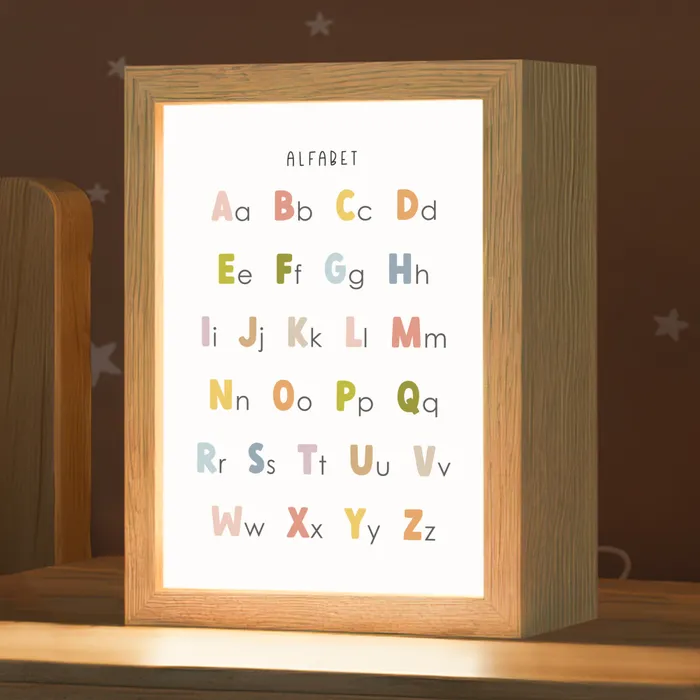 Alfabet - Educatief - Kleuren - Letters leren voor kinderen Light Box met kabel klein -zzz_3d_website