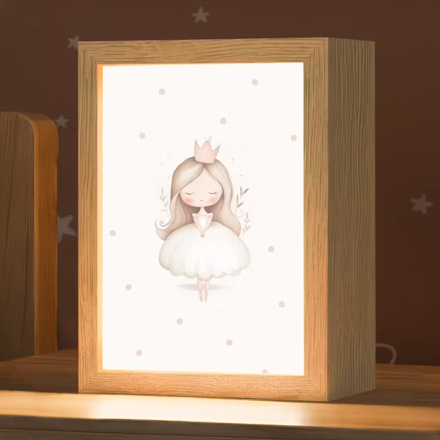 Ballerina - Prinses - Stippen Light Box met kabel klein -zzz_3d_website