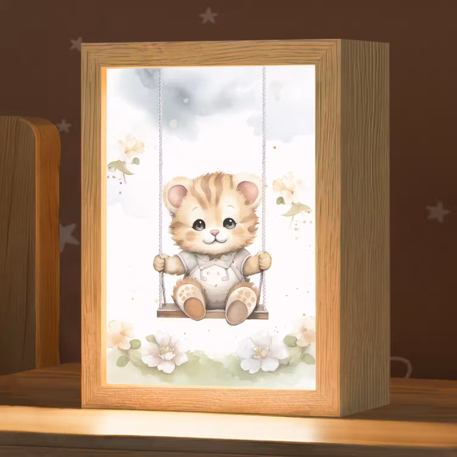Beer - Baby - Dier - Kinderen Light Box met kabel klein -zzz_3d_website