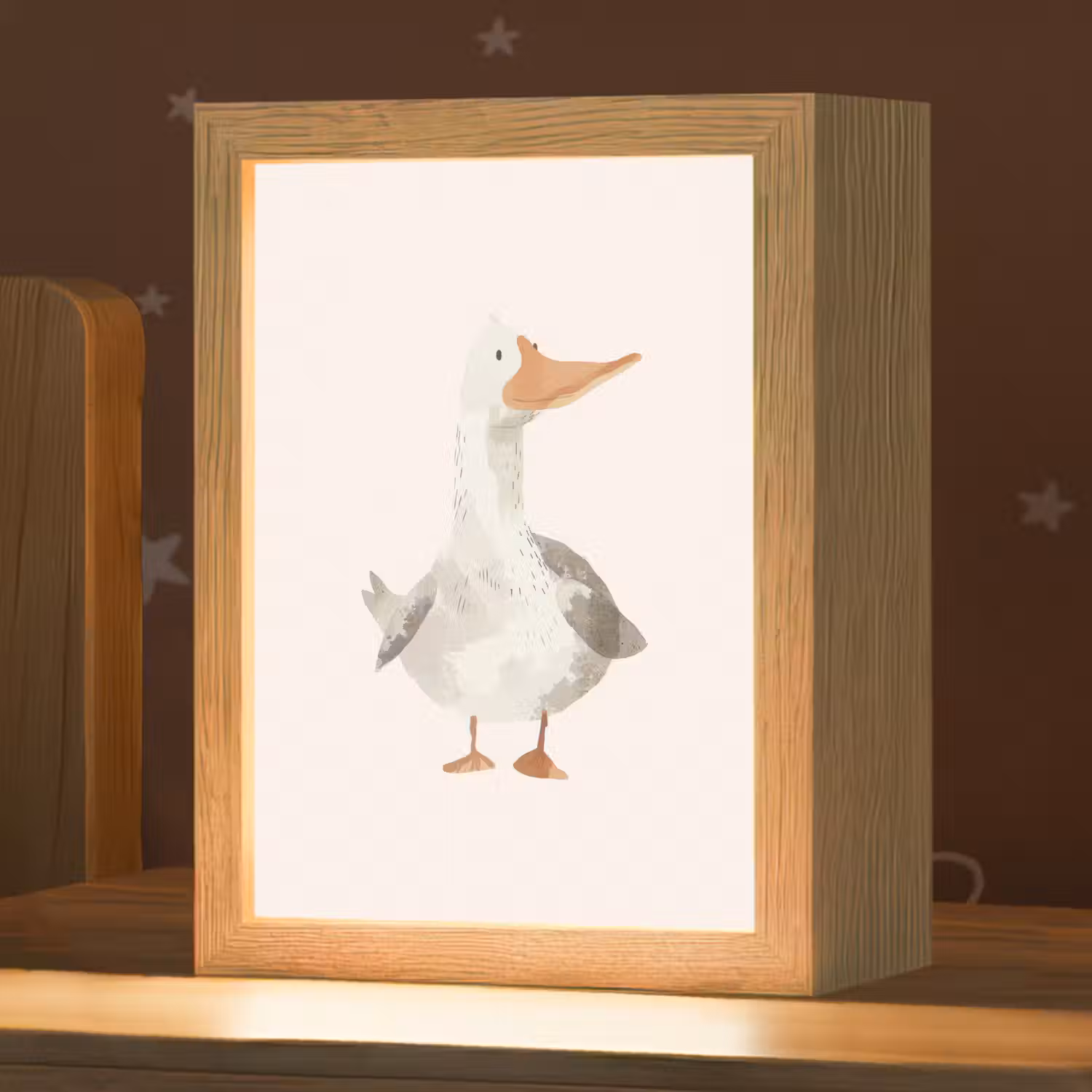 Gans - Eend - Boerderij - Dieren Light Box met kabel klein -zzz_3d_website
