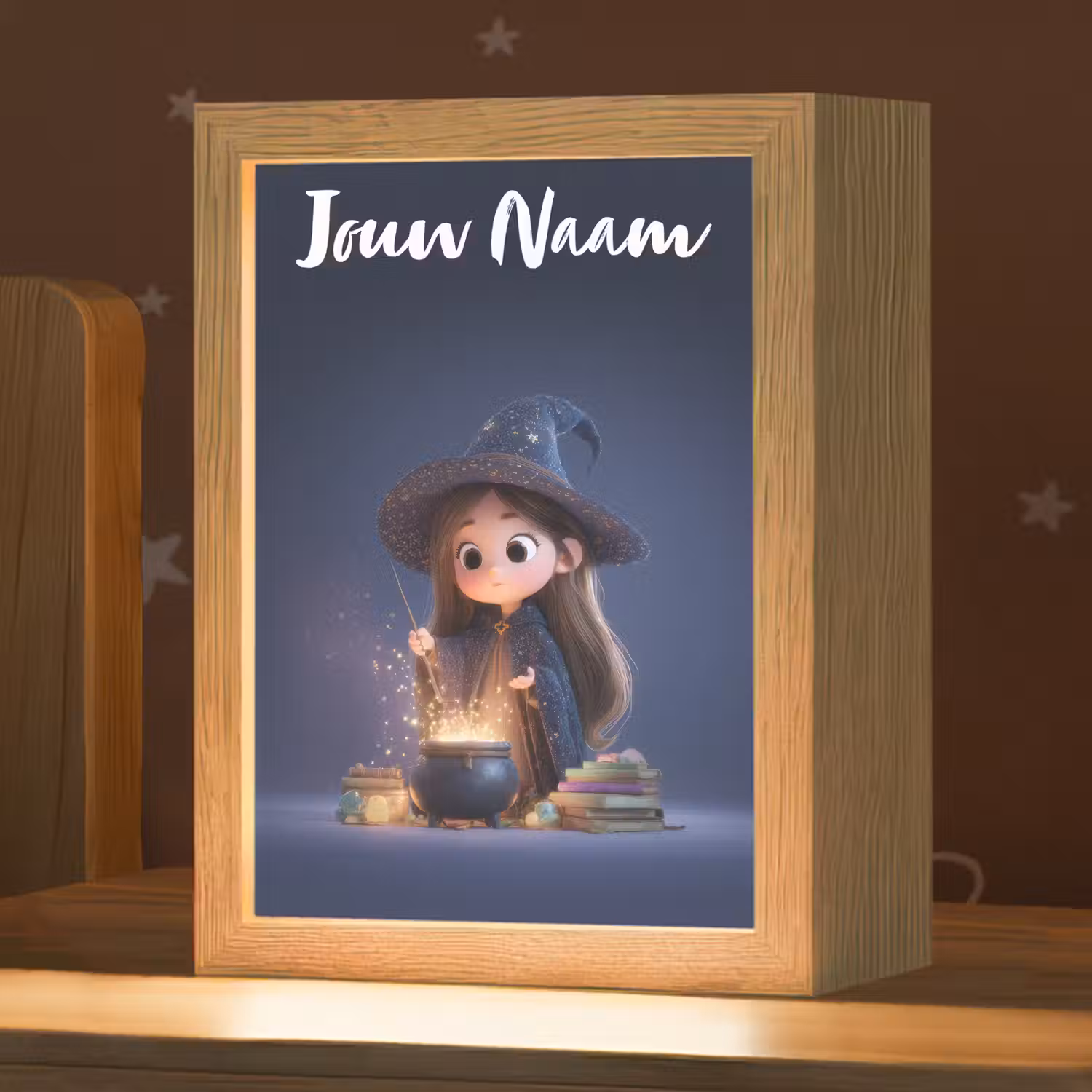 Tovenares - Magisch - Blauw - Toveren Light Box met kabel (Kinderlampje) klein -zzz_3d_website