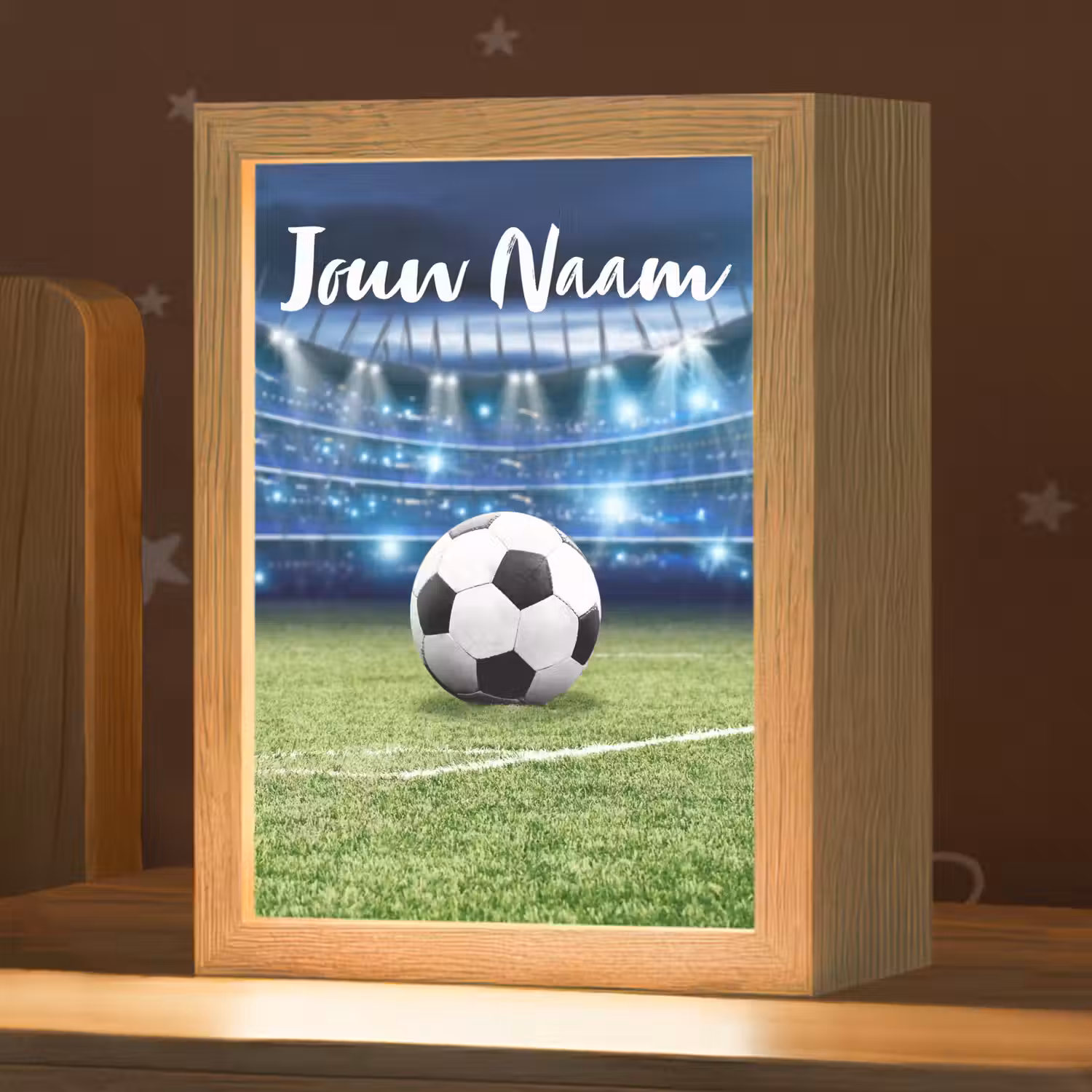 Voetbal - Stadion - Bal - Jongens Light Box met kabel (Kinderlampje) klein -zzz_3d_website