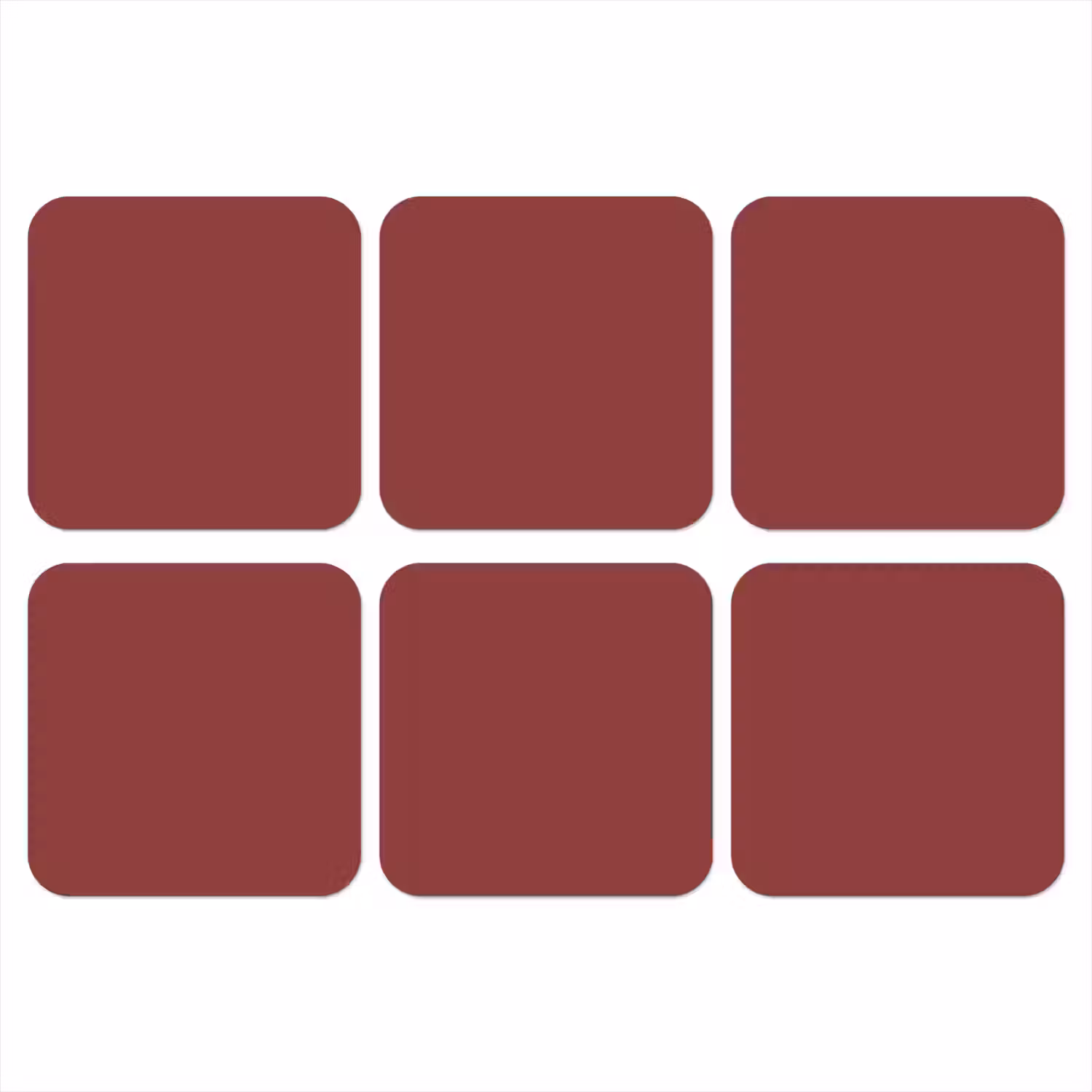 Barn - Antique - Rood onderzetter kurk middel 366 -3d