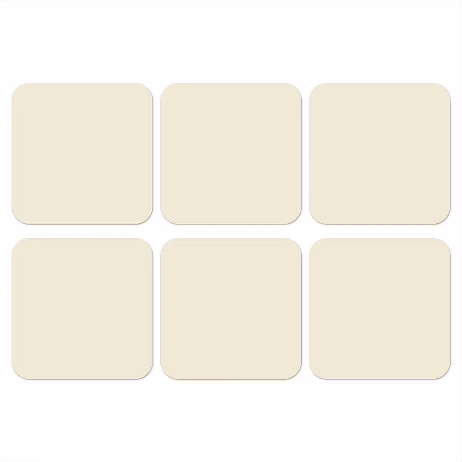 Drop - Delay - Nude onderzetter kurk middel 366 -3d