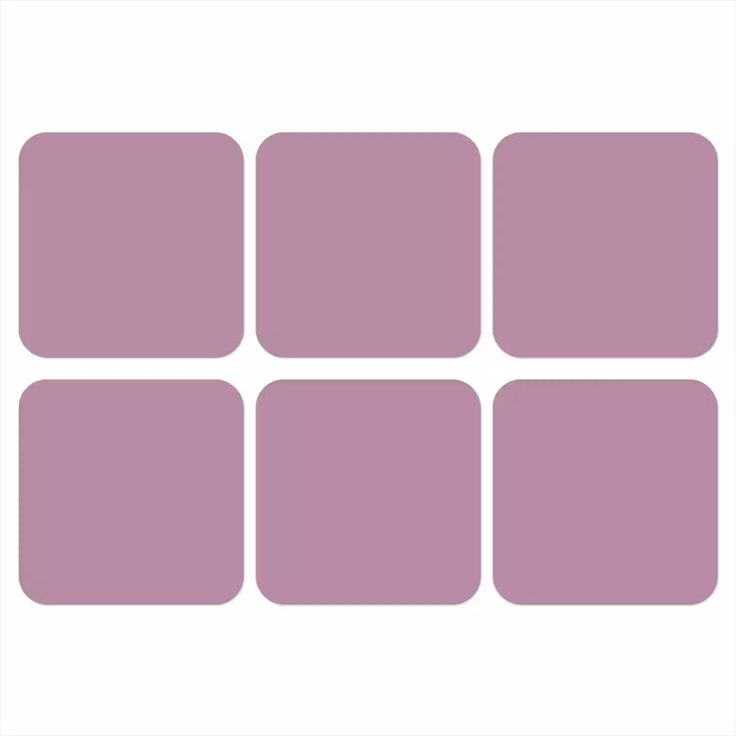 Lilac - Paars - Mauve onderzetter kurk middel 366 -3d