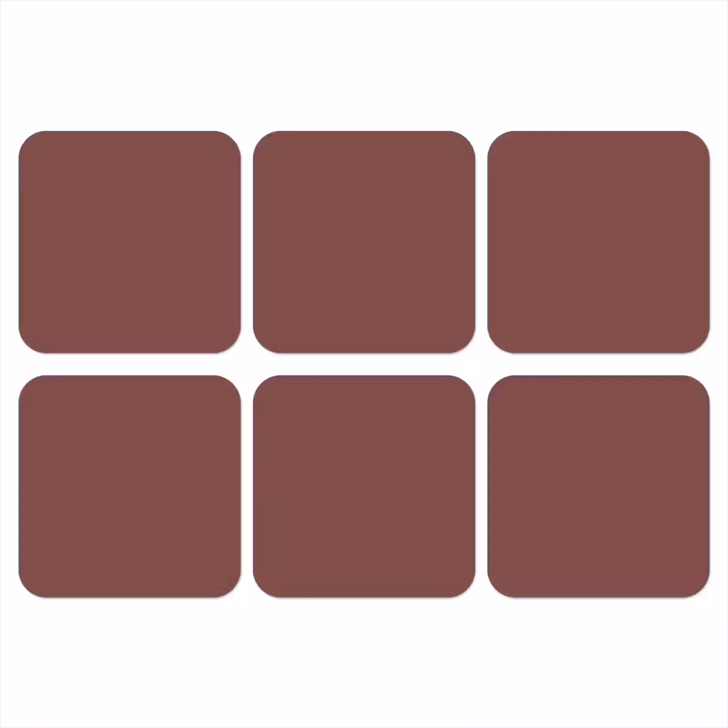 Muted - Raisin - Rood onderzetter kurk middel 366 -3d