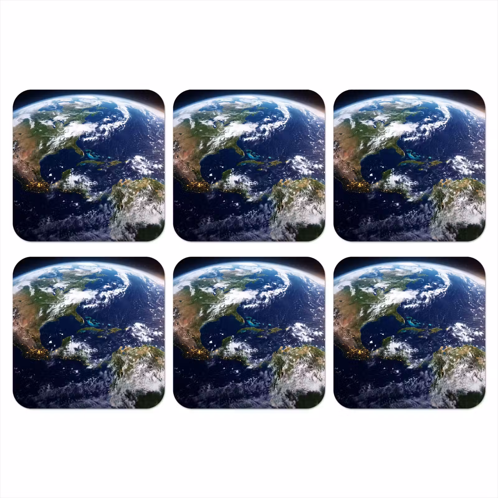 Onderzetter - Planeet - Ruimte - Kosmos - Planeet - Ruimte - Kosmos onderzetter kurk middel