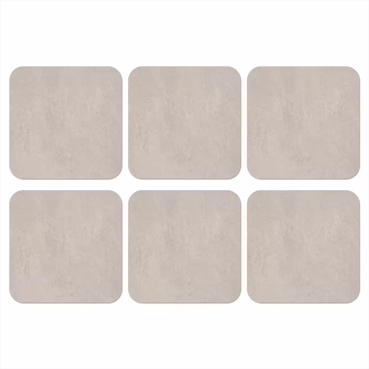 Textuur - Effen - Abstract - Beige onderzetter kurk middel -3d