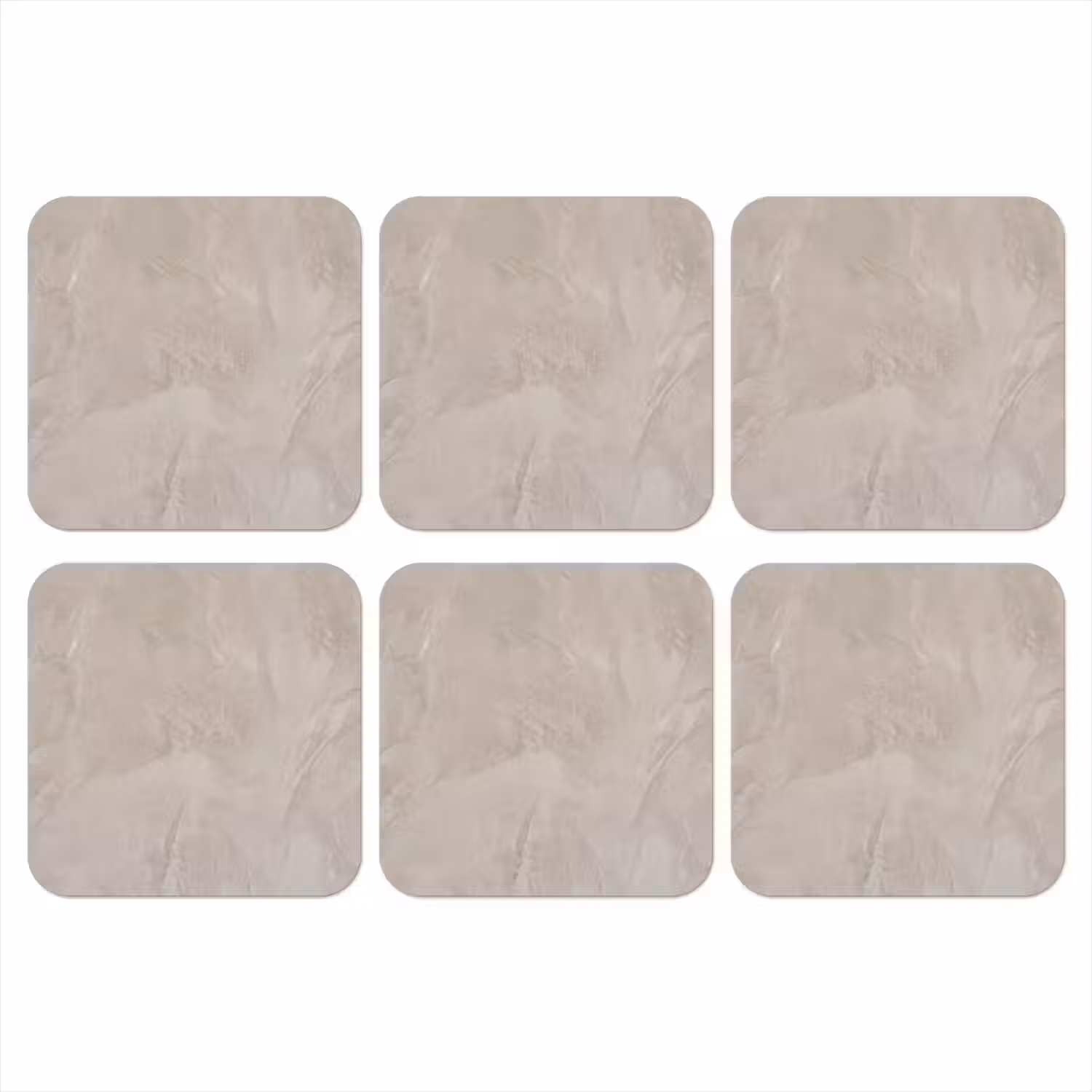 Textuur - Wand - Modern - Beige - Abstract onderzetter kurk middel -3d