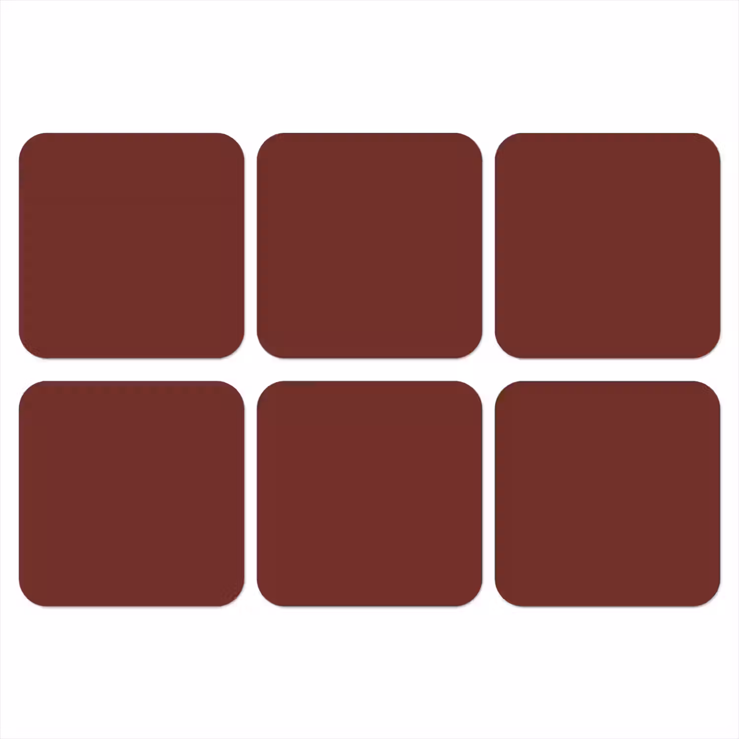 Valentine - Velvet - Rood onderzetter kurk middel 366 -3d