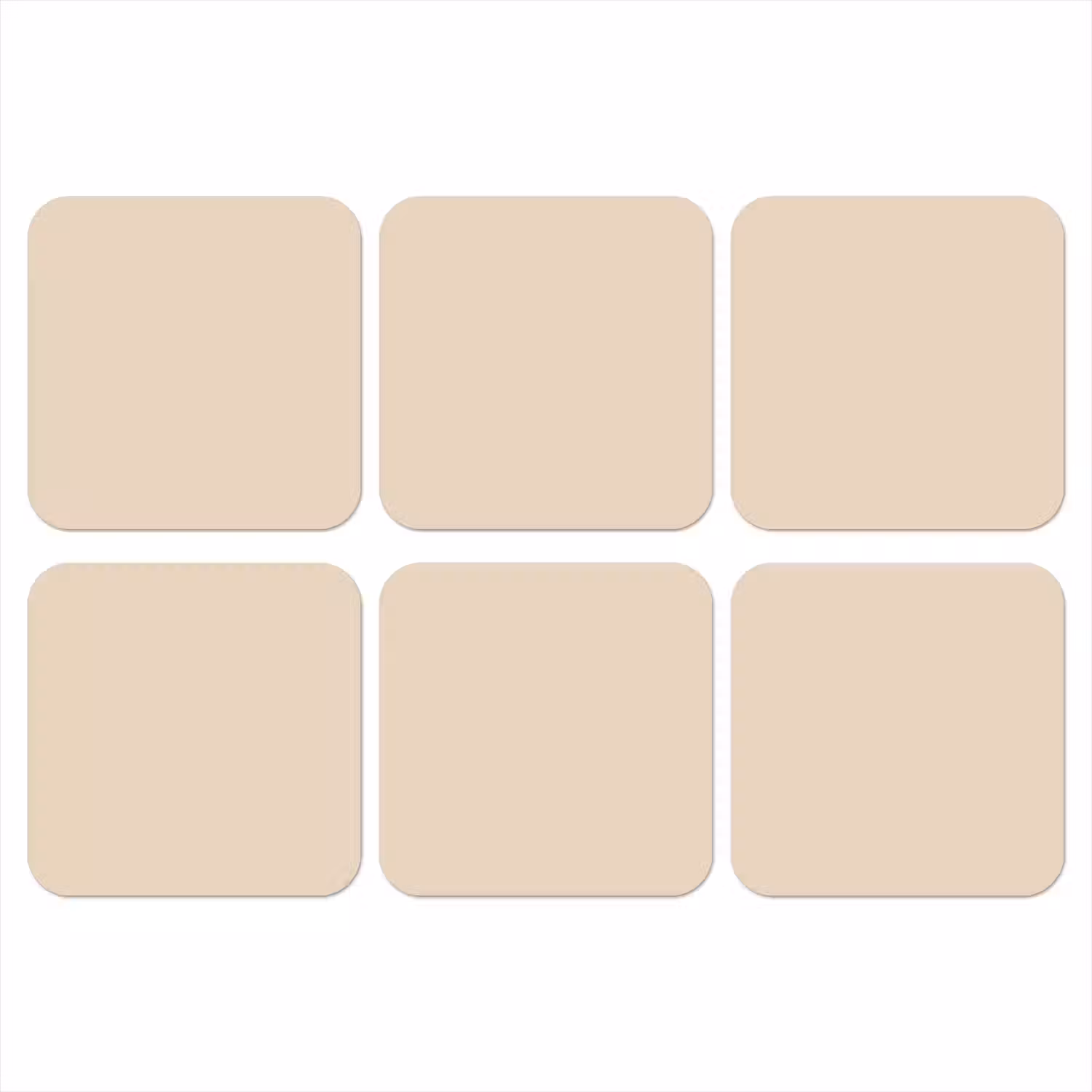 Zebra - Patroon - Bruin onderzetter kurk middel 366 -3d