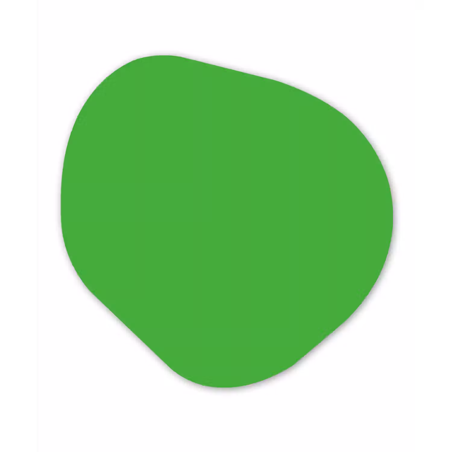 Kelly - Green - Groen Wandcirkel Organisch Aluminium middel 851 -3d