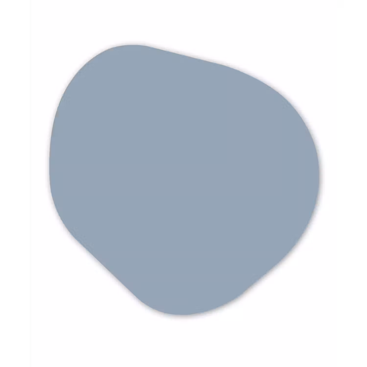 Mellow - Breeze - Blauw Wandcirkel Organisch Aluminium middel 851 -3d