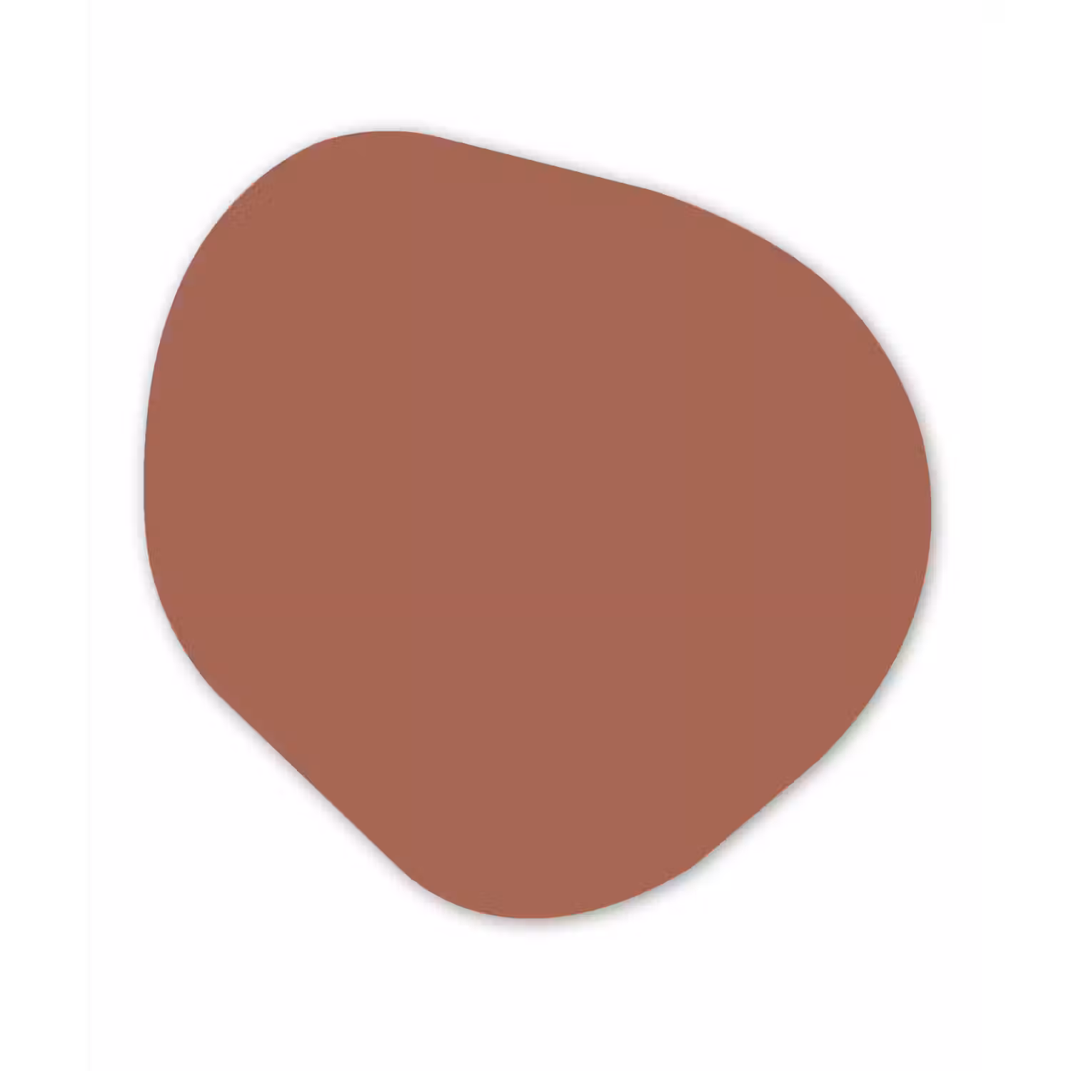 Baked - Earth - Oranje Wandcirkel Organisch Forex 3mm klein 629 -3d