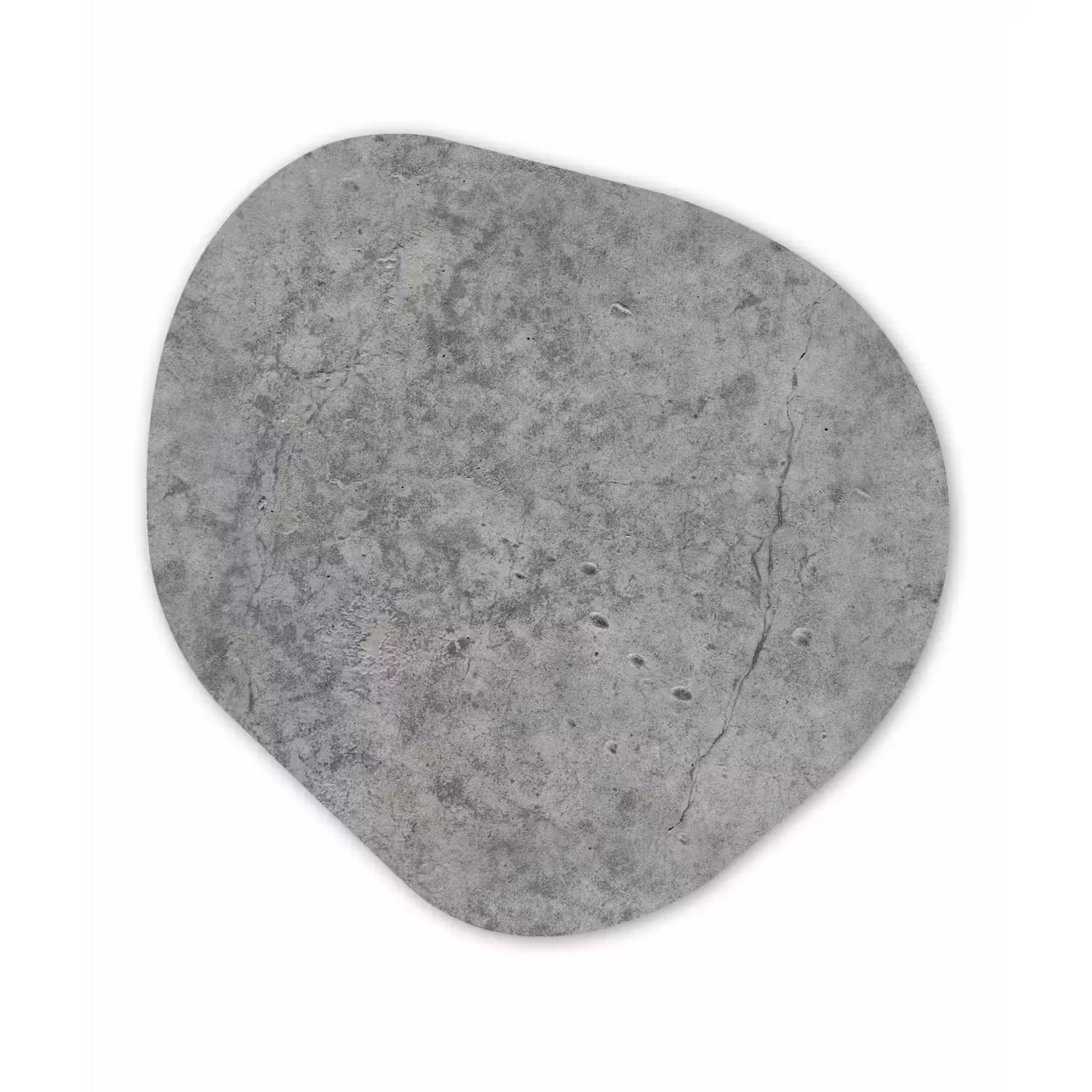 Beton - Antiek - Patronen Wandcirkel Organisch Forex 3mm klein 629 -3d