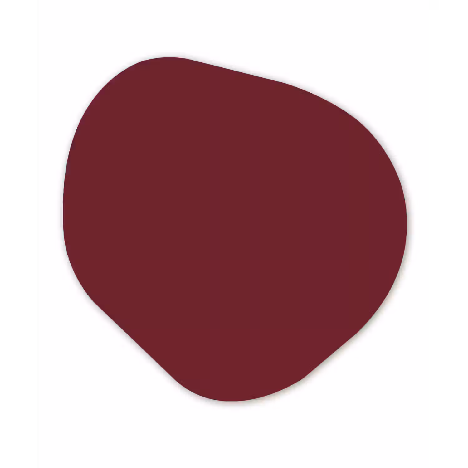 Dark - Garnet - Rood Wandcirkel Organisch Forex 3mm klein 629 -3d