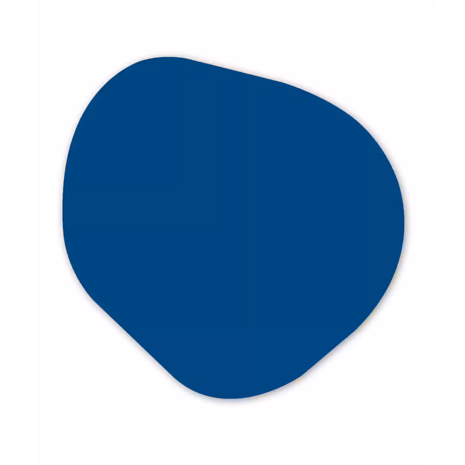 Free - Groove - Blauw Wandcirkel Organisch Forex 3mm klein 629 -3d