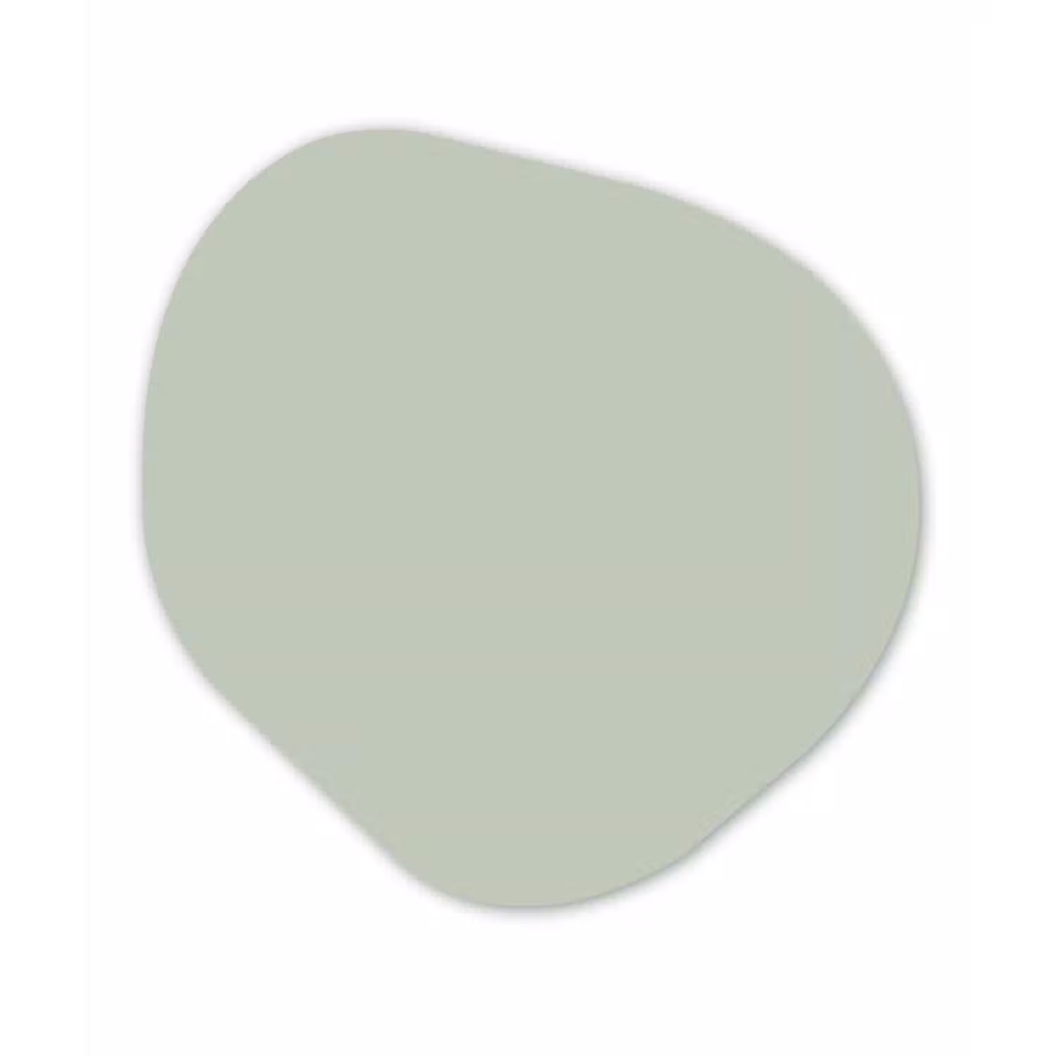 Frosted - Mint - Groen Wandcirkel Organisch Forex 3mm klein 629 -3d