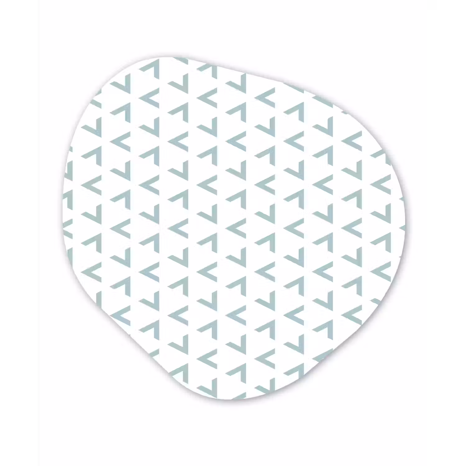 Geometrie - Patronen - Abstract Wandcirkel Organisch Forex 3mm klein 629 -3d