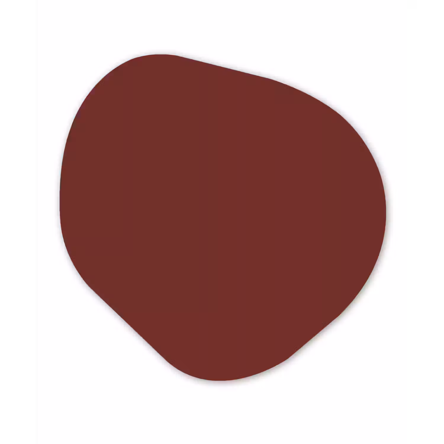 Valentine - Velvet - Rood Wandcirkel Organisch Forex 3mm klein 629 -3d
