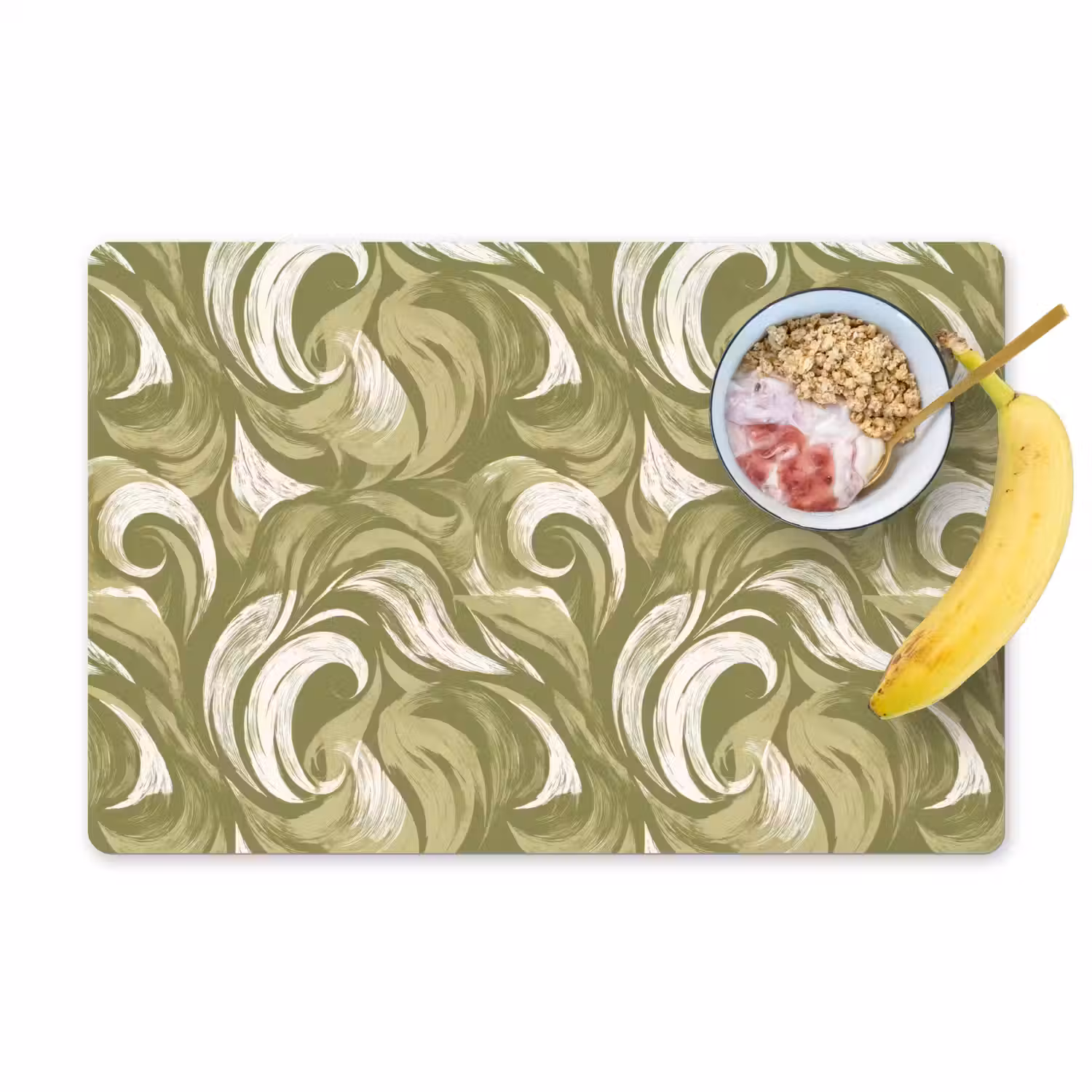 Abstract - Textuur - Groen Placemat vinyl groot 368 -zzzproduct_Kitchenyeah-website