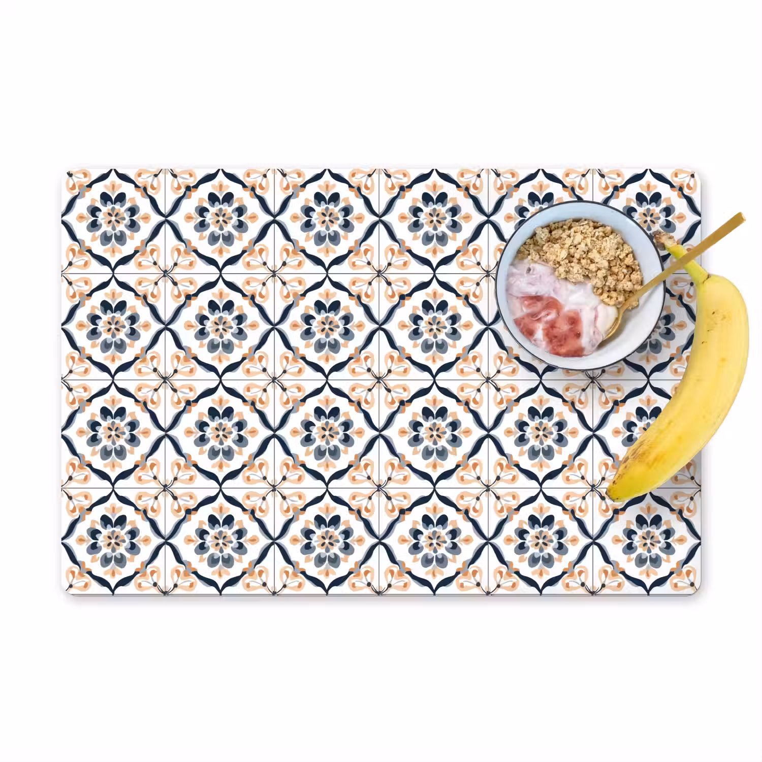 Bladvorm - Patroon - Kleurrijk Placemat vinyl groot 368 -zzzproduct_Kitchenyeah-website