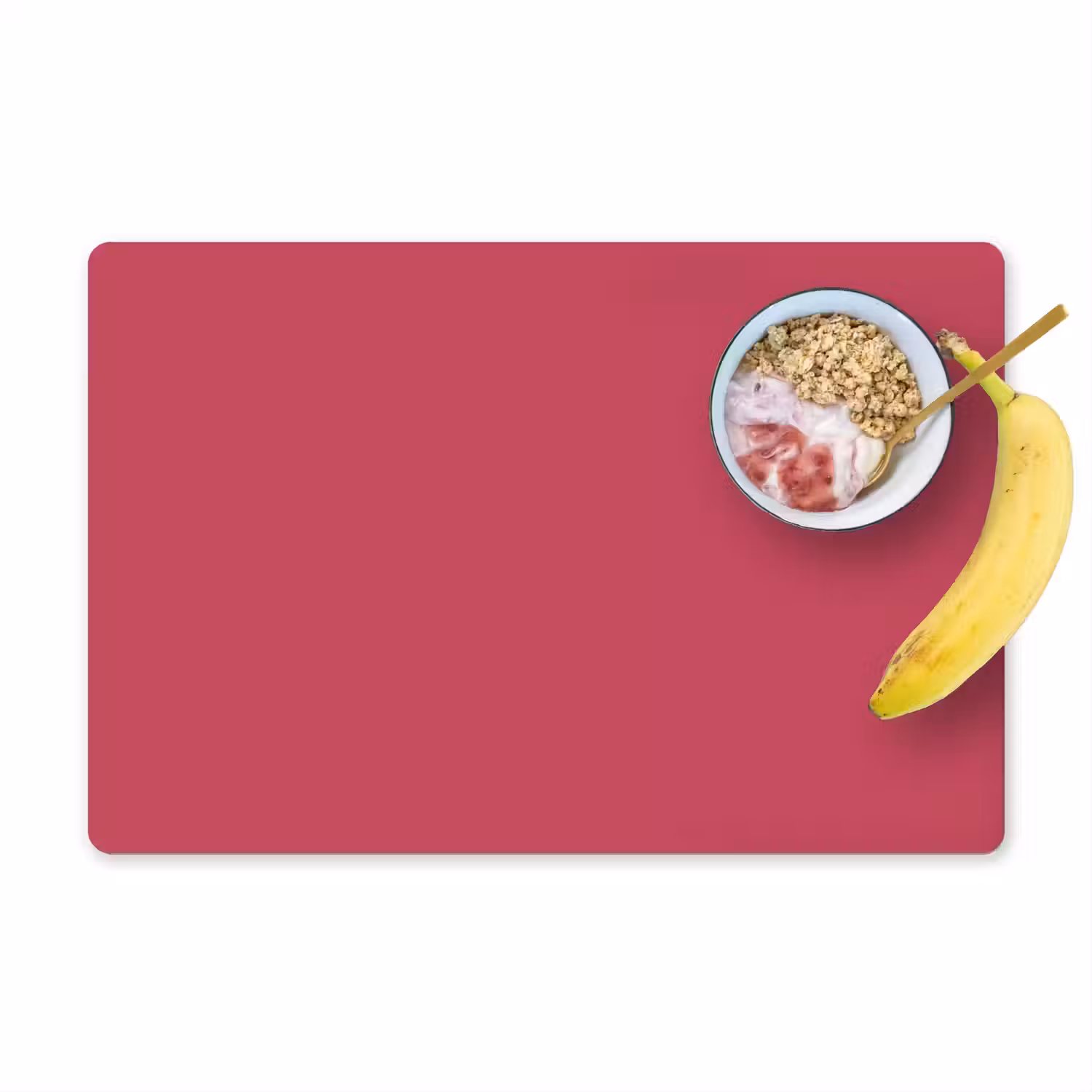 Bold - Berry - Rood Placemat vinyl groot 368 -zzzproduct_Kitchenyeah-website