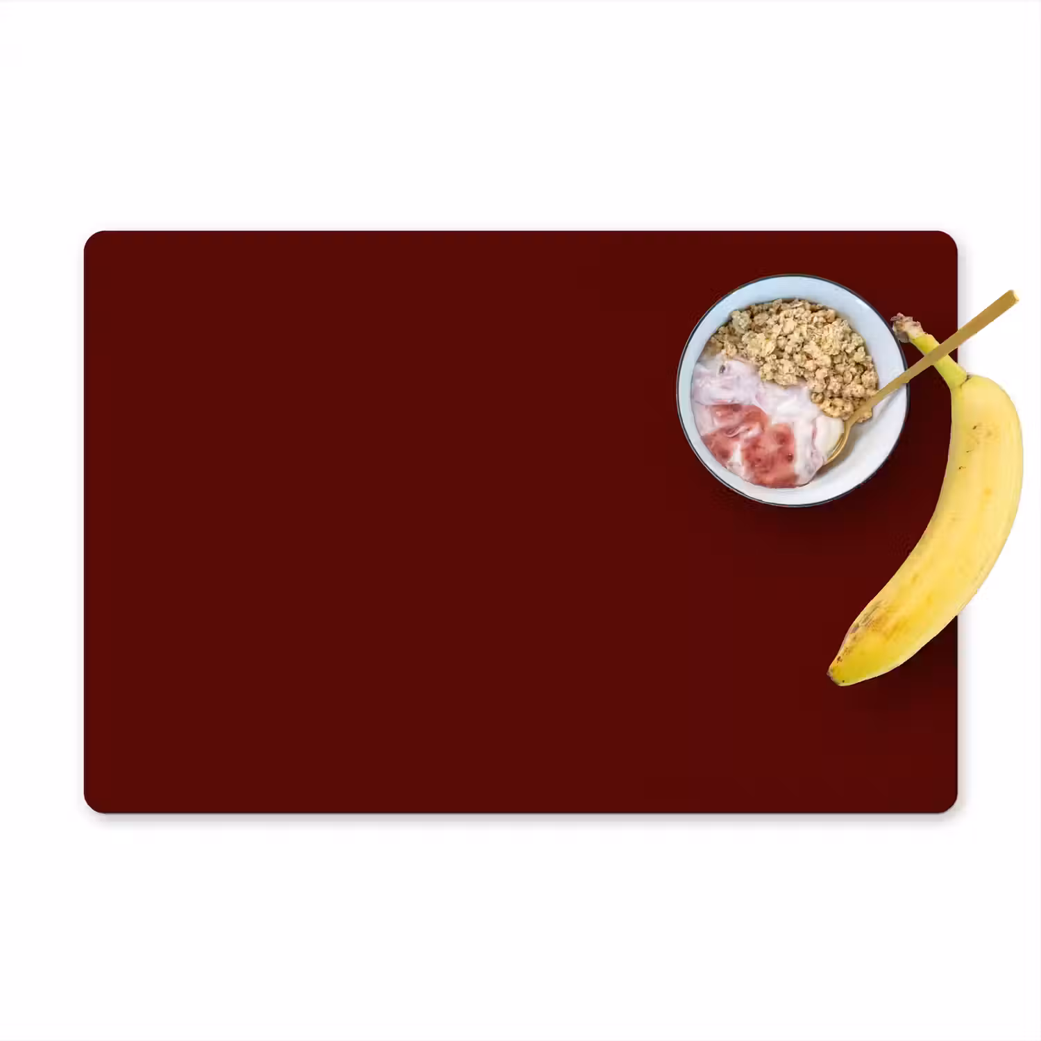 Burnt - Mahogany - Rood Placemat vinyl groot 368 -zzzproduct_Kitchenyeah-website