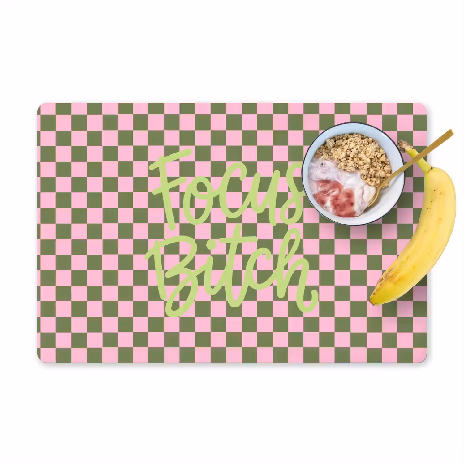 Focus - Vakken - Roze Placemat vinyl groot -zzzproduct_Kitchenyeah-website